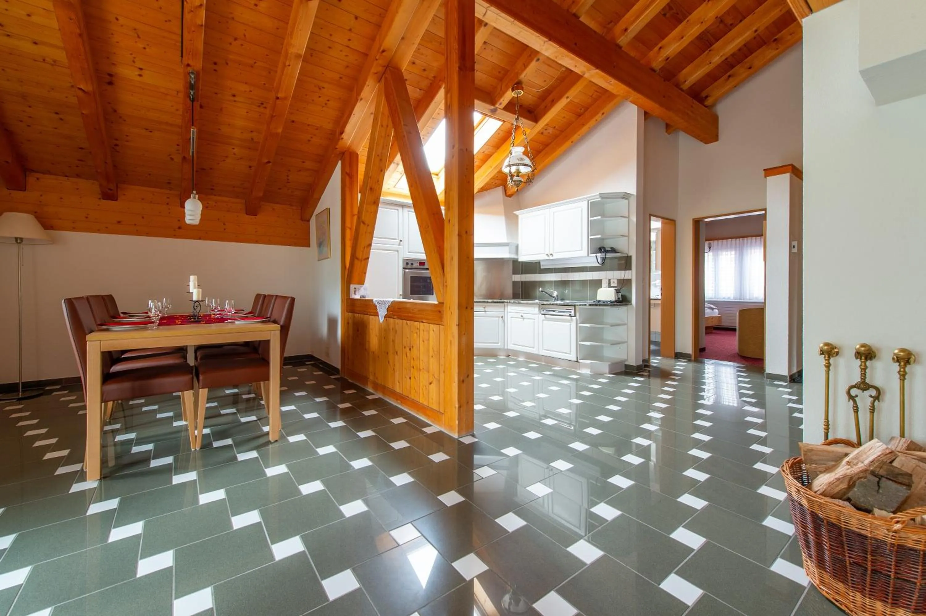 Kitchen or kitchenette in Hotel Grindelwalderhof