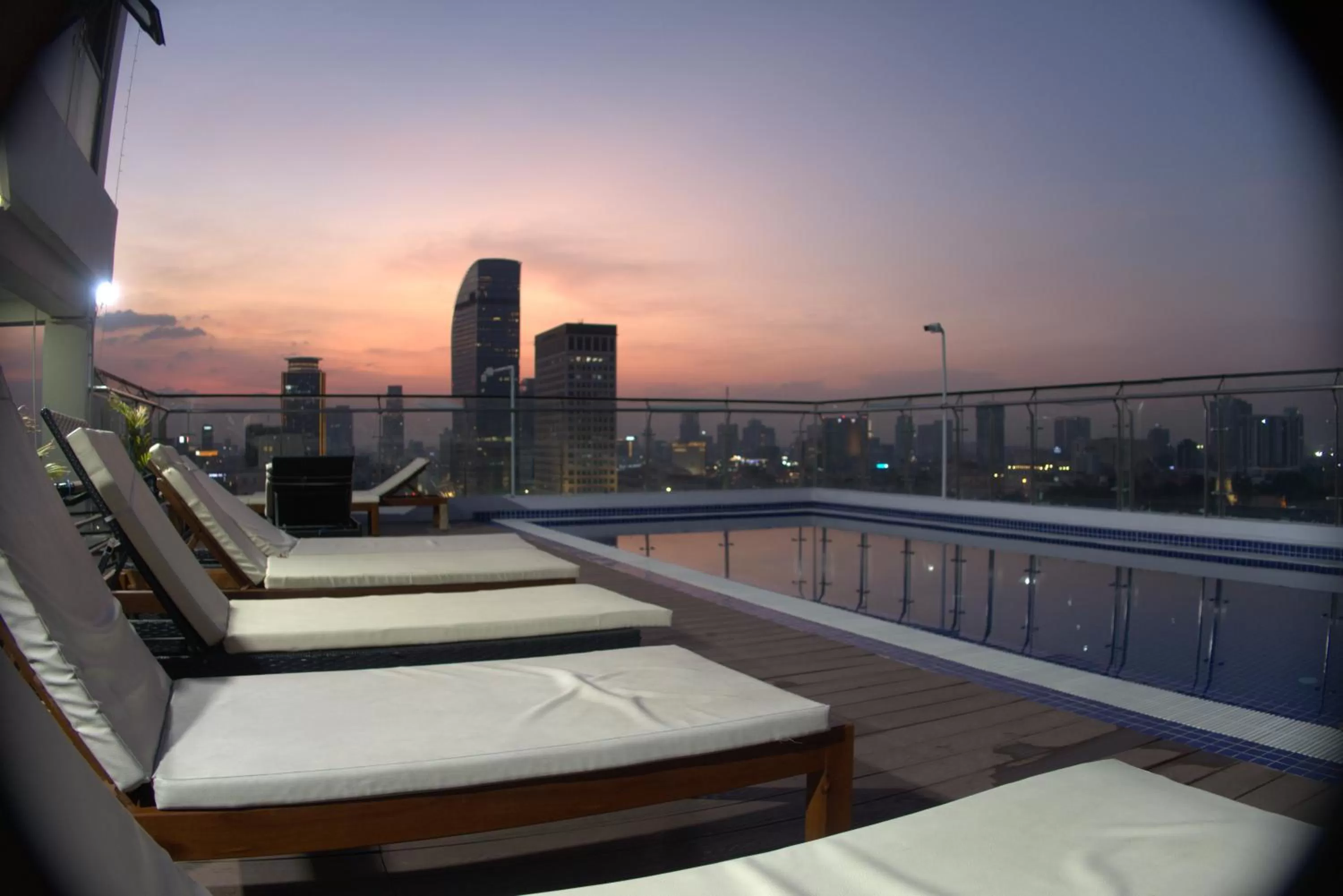 Swimming pool in Residence 110 (Hotel and Apartments)