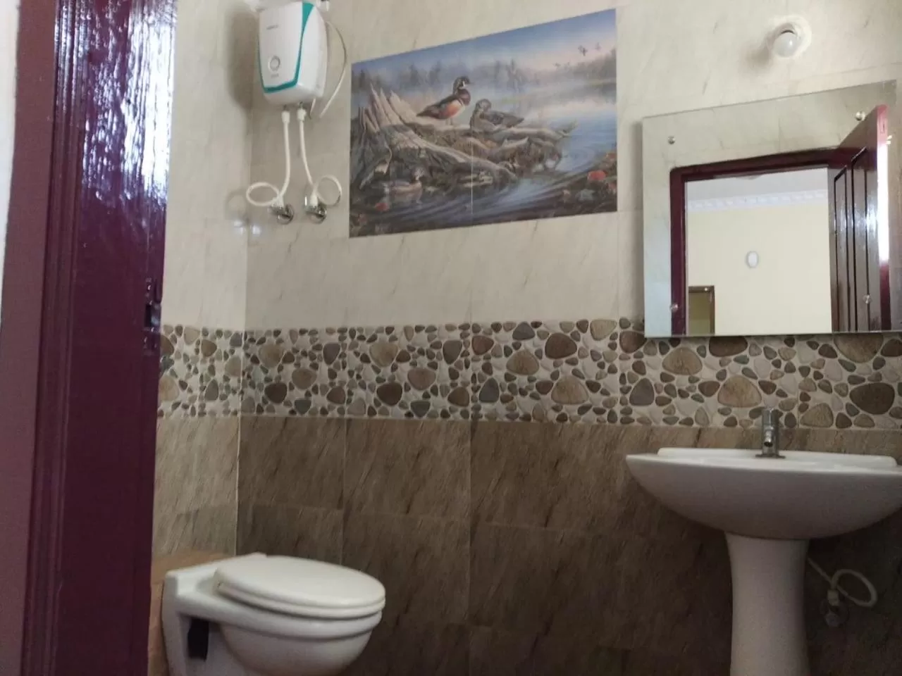 Bathroom in Srinivasa Residency