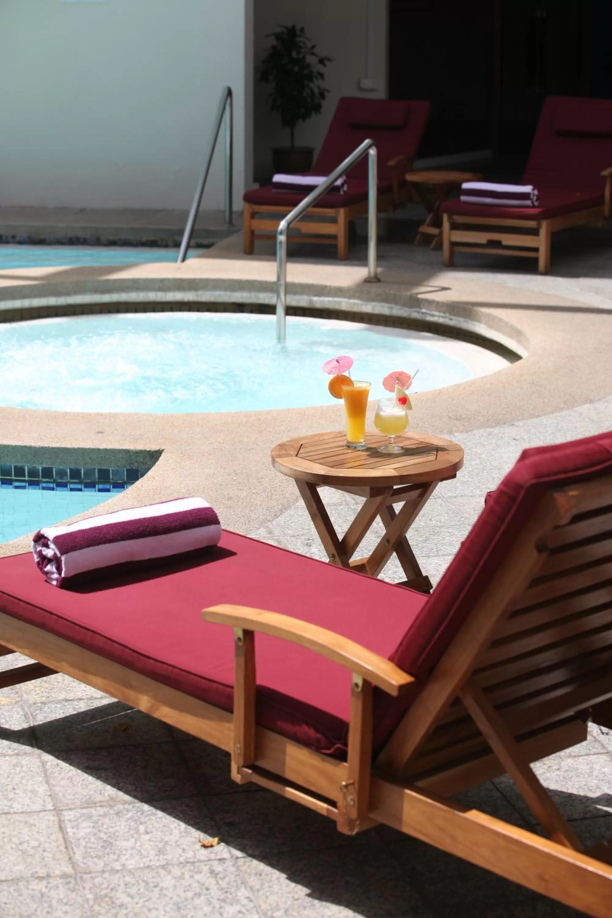 Swimming pool in Dorsett Grand Labuan