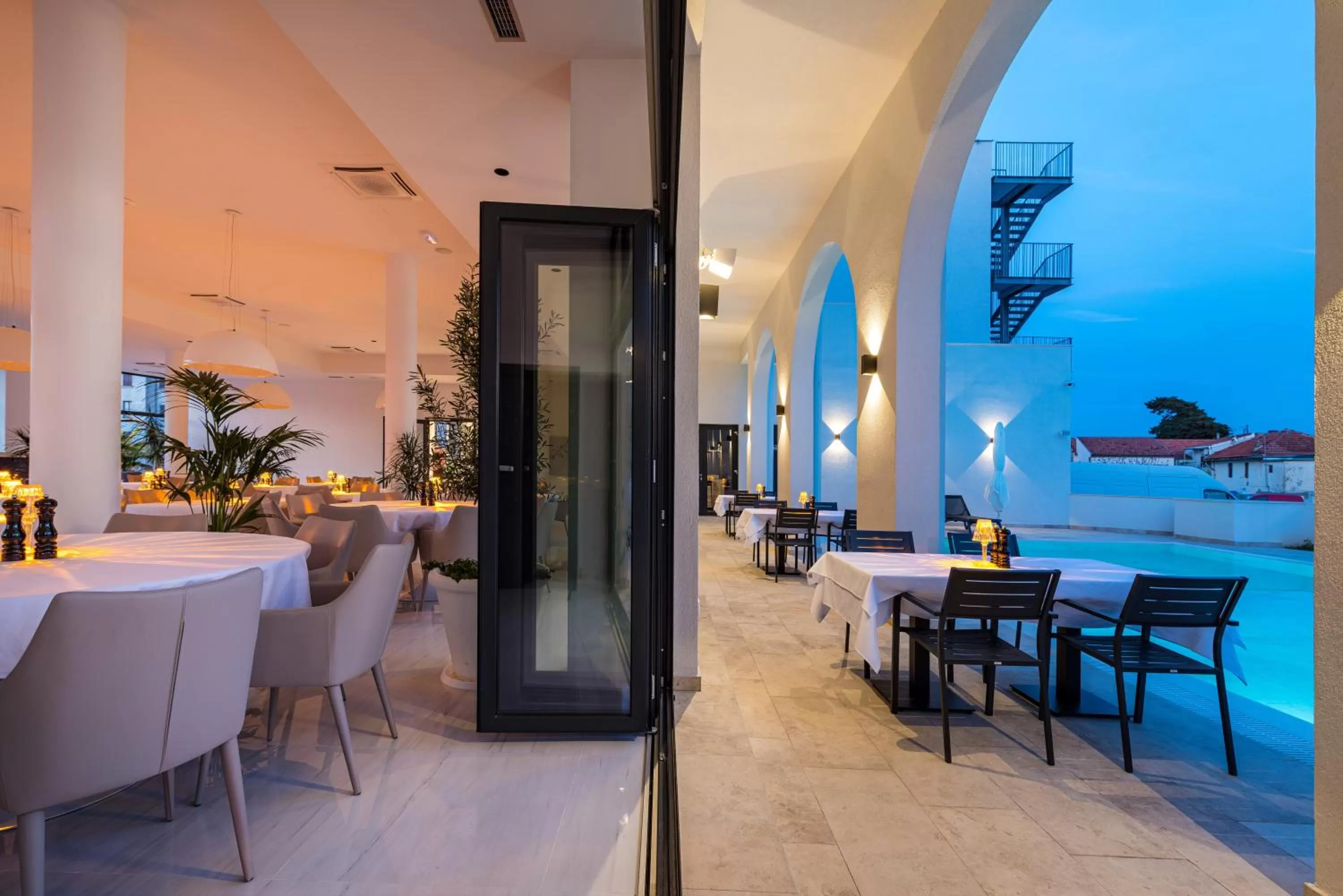 Seating area in Miramare Hotel