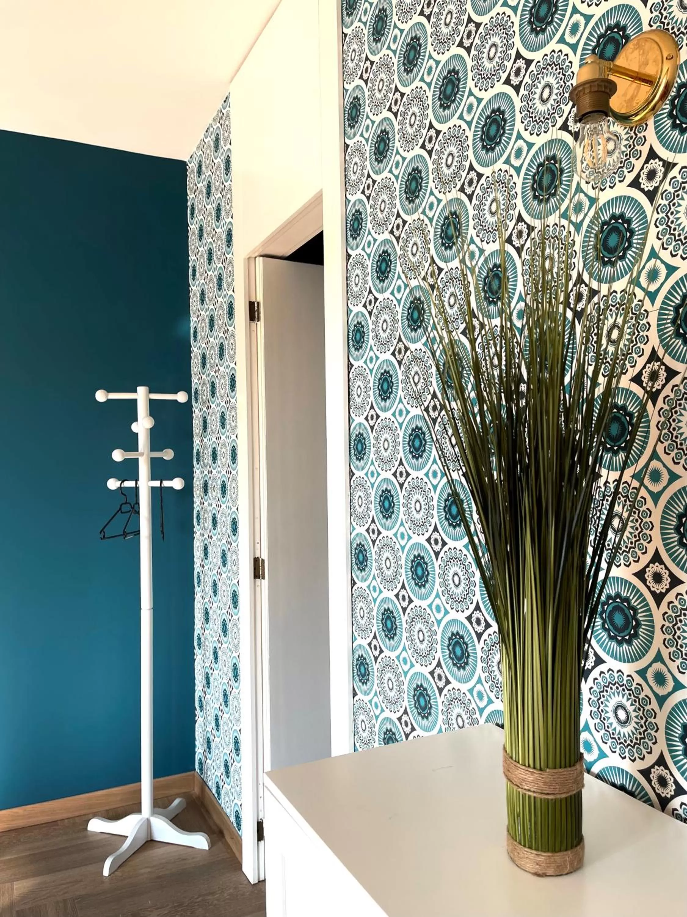 Living room in Front Lake Apartment Bardolino