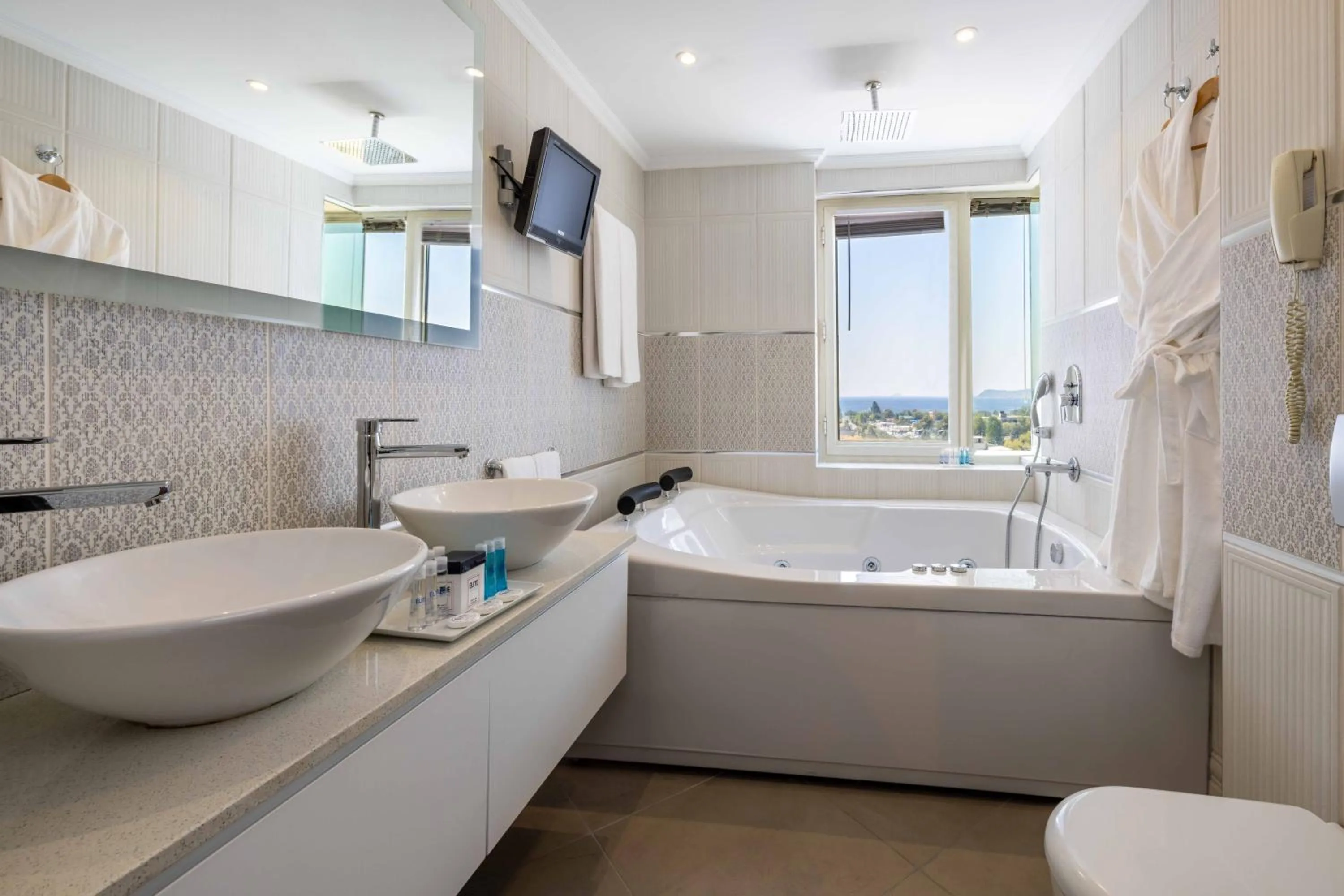 Toilet in Elite Hotel Dragos