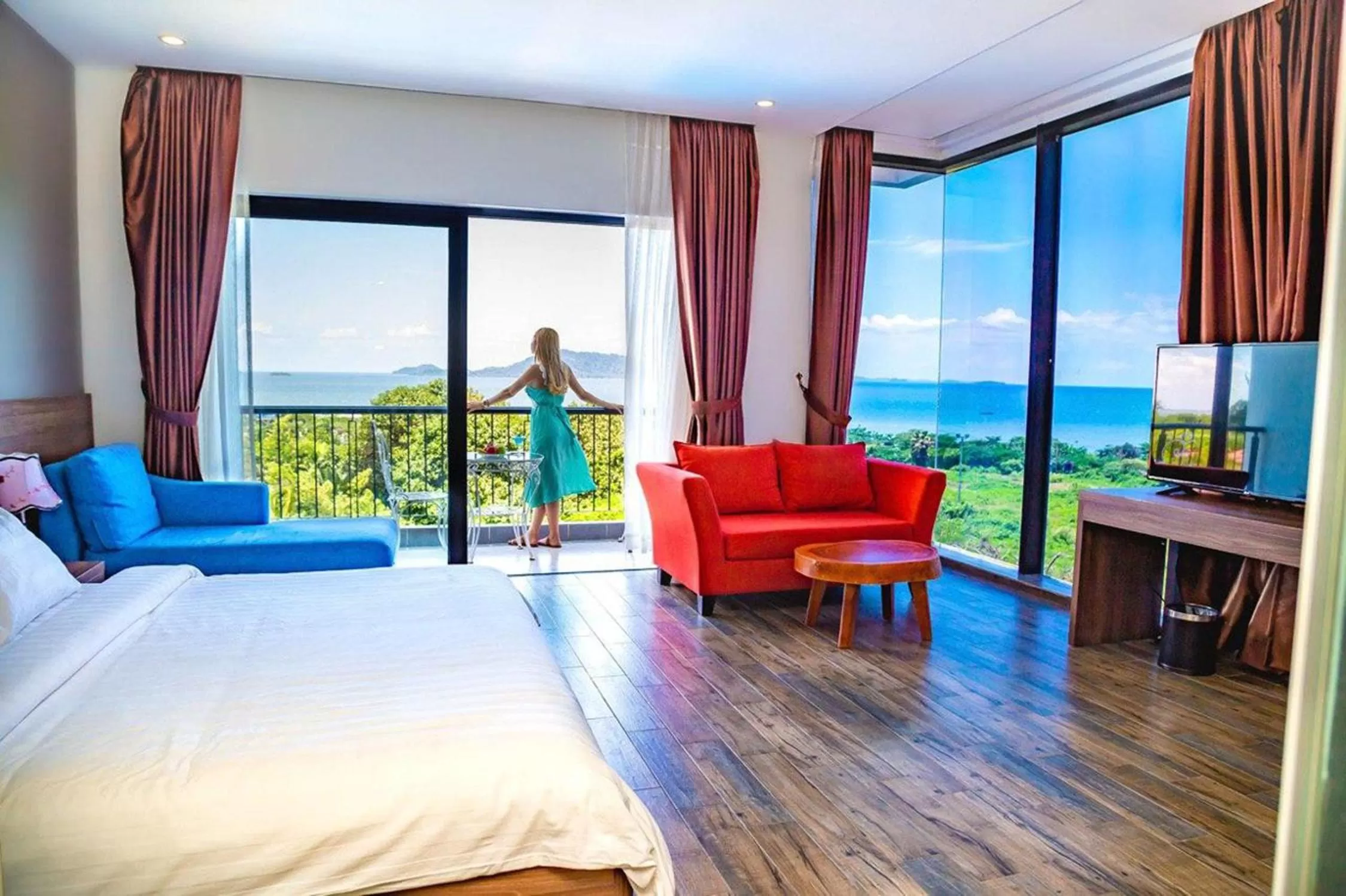 Bedroom, Bed in KEP BAY HOTEL & RESORT