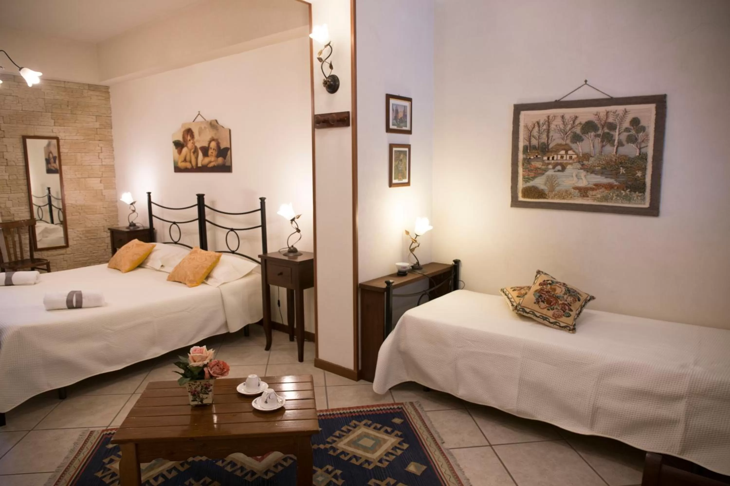 Inner courtyard view, Bed in Casa al Centro Storico