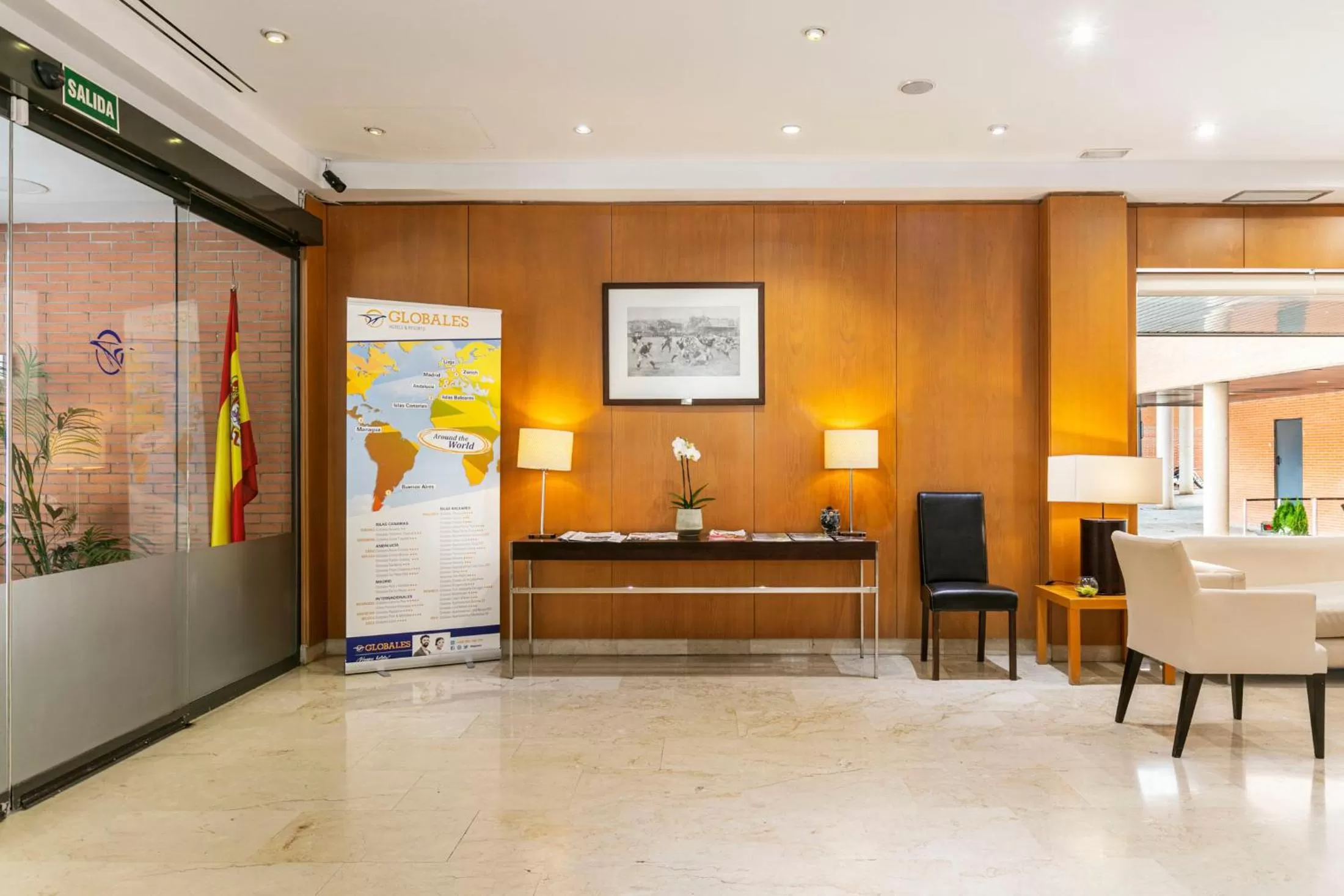 Lobby or reception in Globales de los Reyes