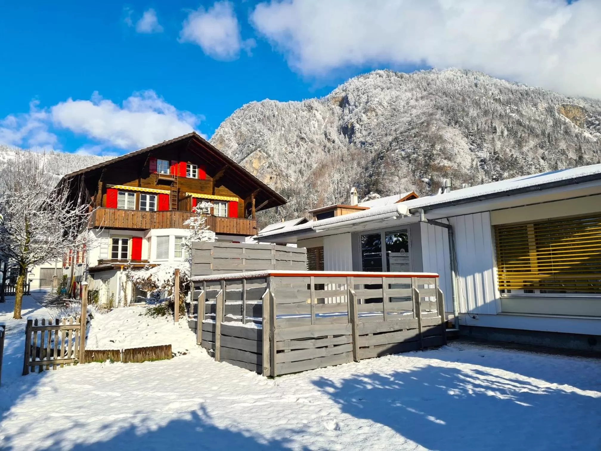 Property building in Adventure Guesthouse Interlaken