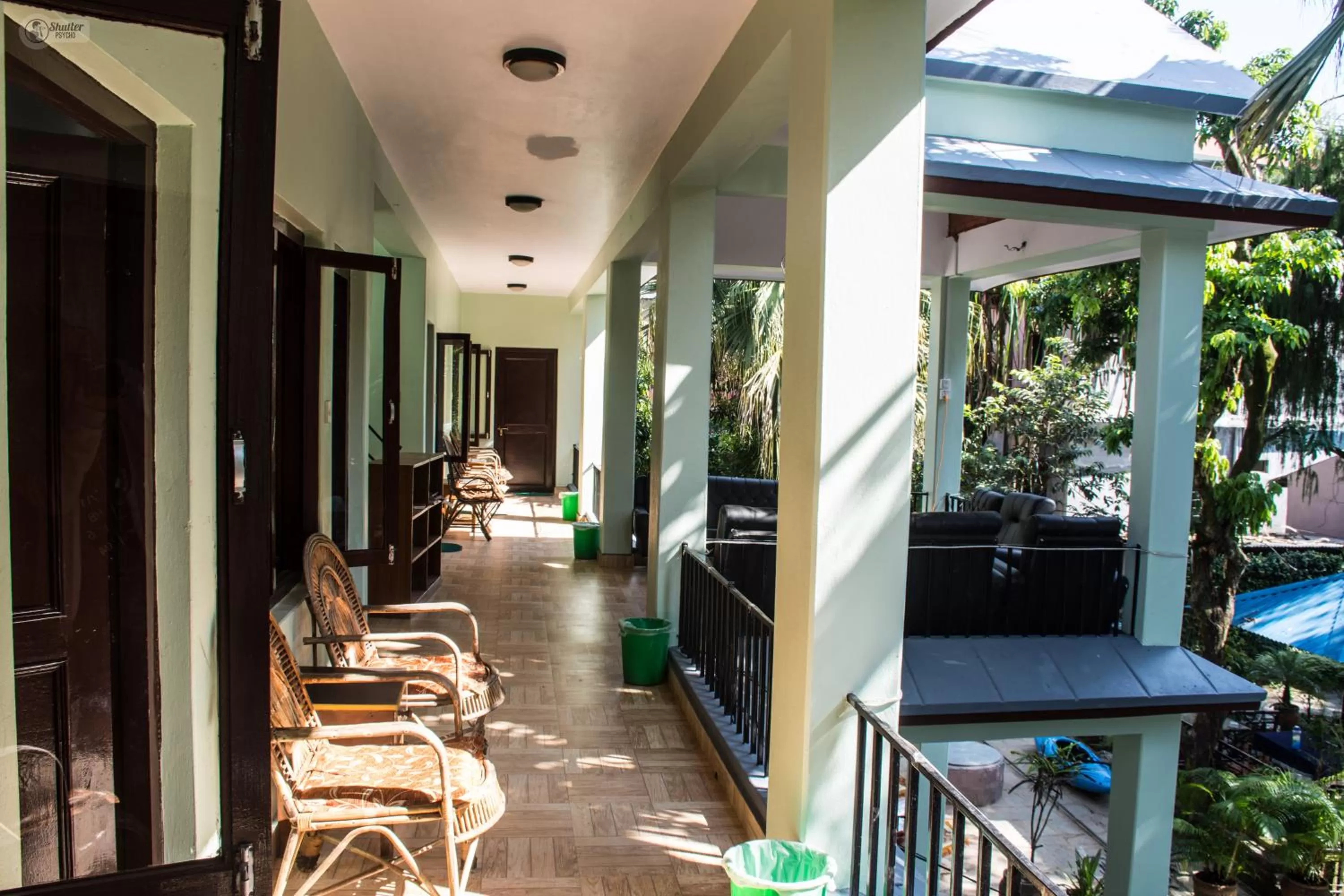 Decorative detail in Yeti Guest House