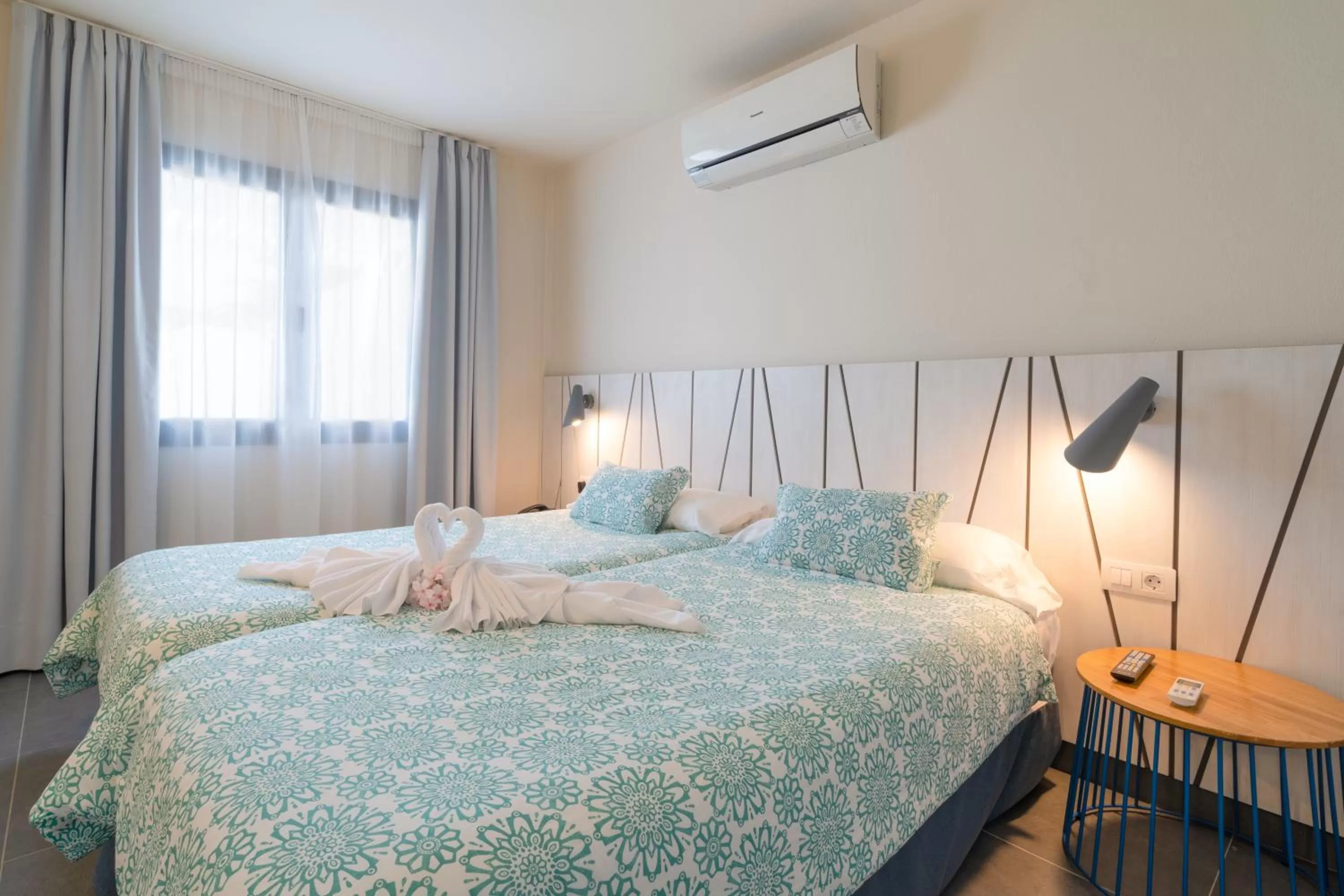 Photo of the whole room, Bed in Relaxia Lanzasur Club - Aqualava Water Park