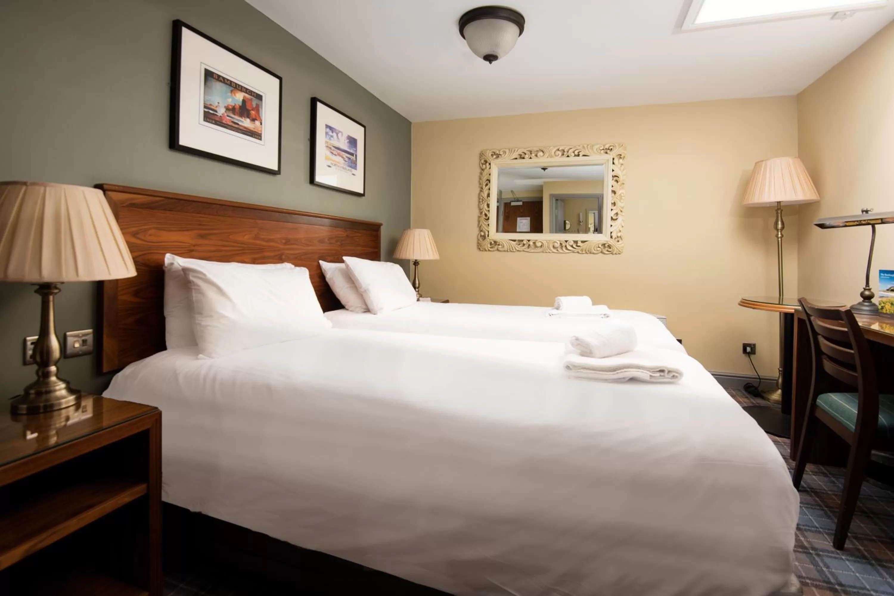 Bed in The Bamburgh Castle Inn - The Inn Collection Group