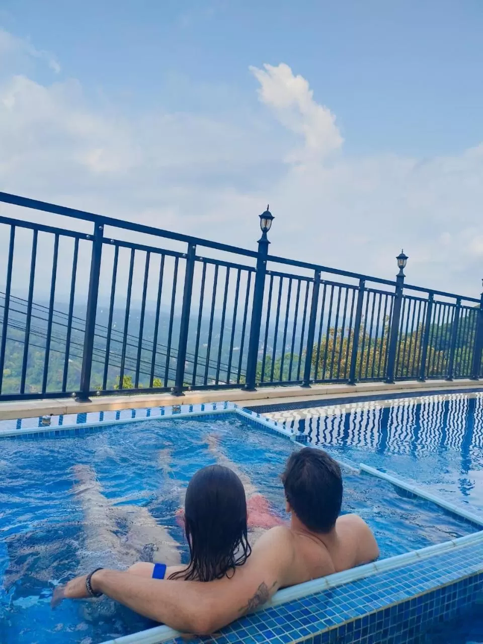 Pool view in Sky Gate kandy