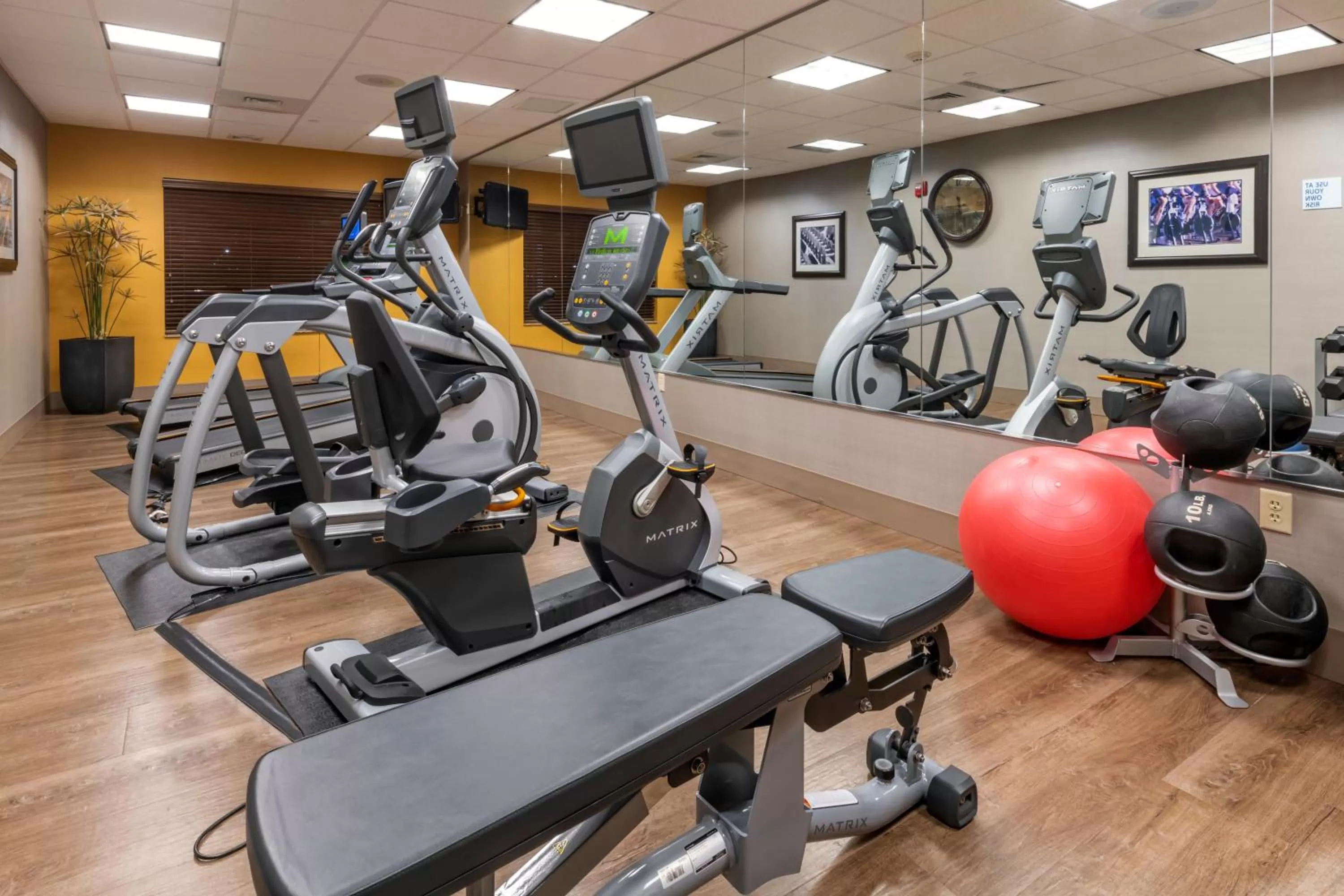 Fitness centre/facilities in Holiday Inn Express Hays by IHG