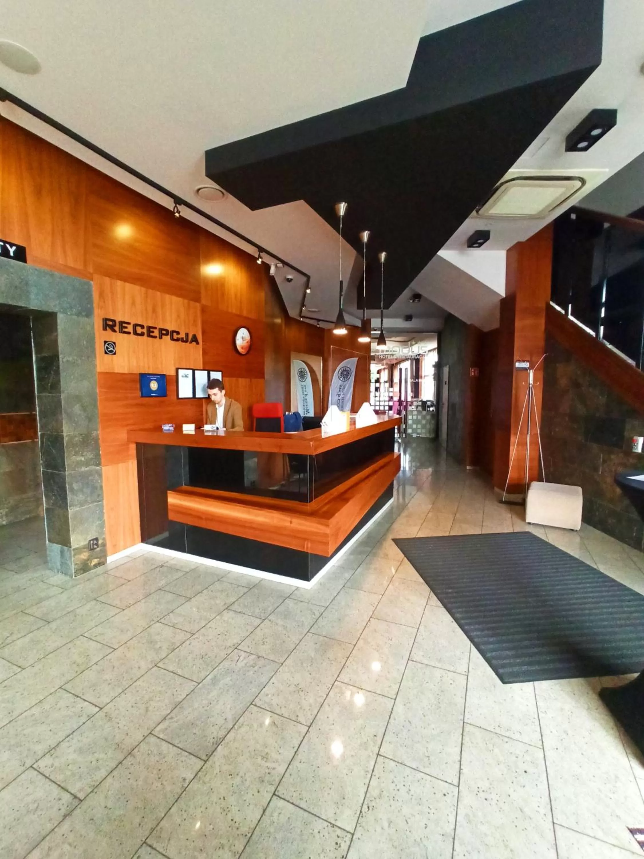 Lobby or reception in Hotel Modus