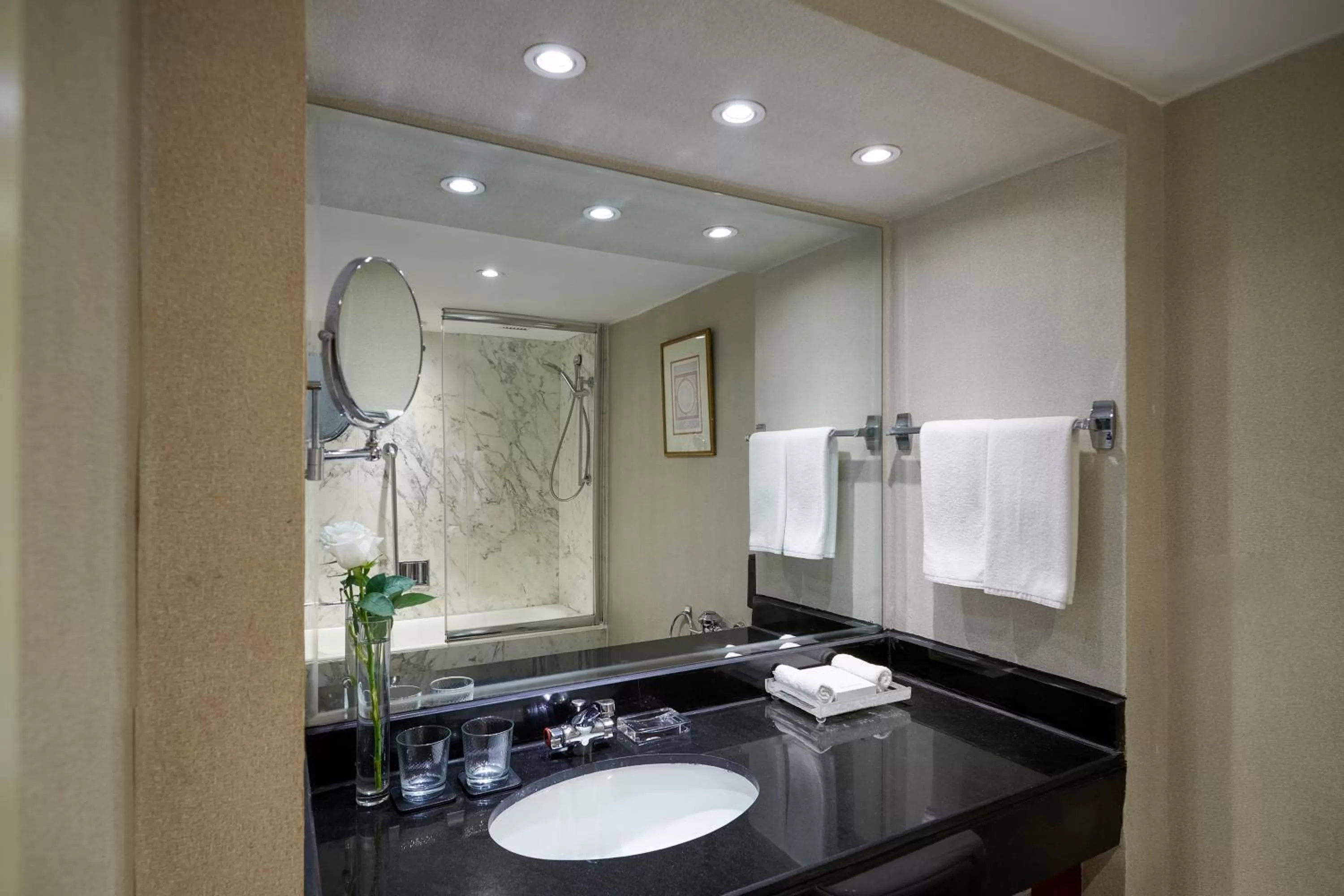 Bathroom in InterContinental Cairo Semiramis by IHG