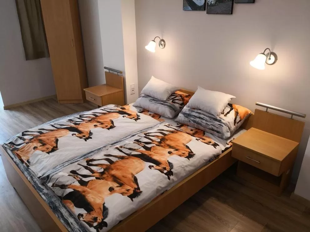 Bed in Mátyus Udvarház Kengyel Fogadó Eger