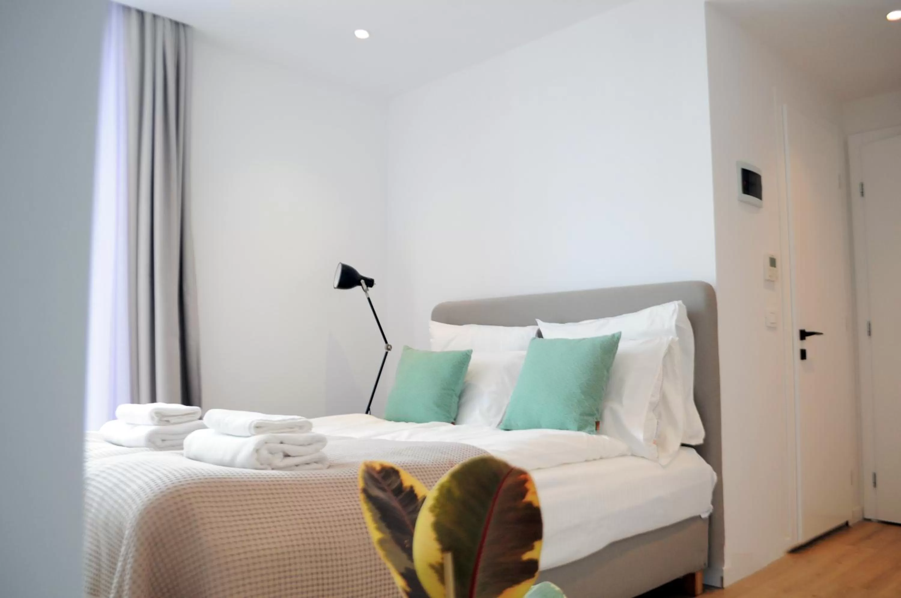 Bedroom, Bed in Rooftop Tirana