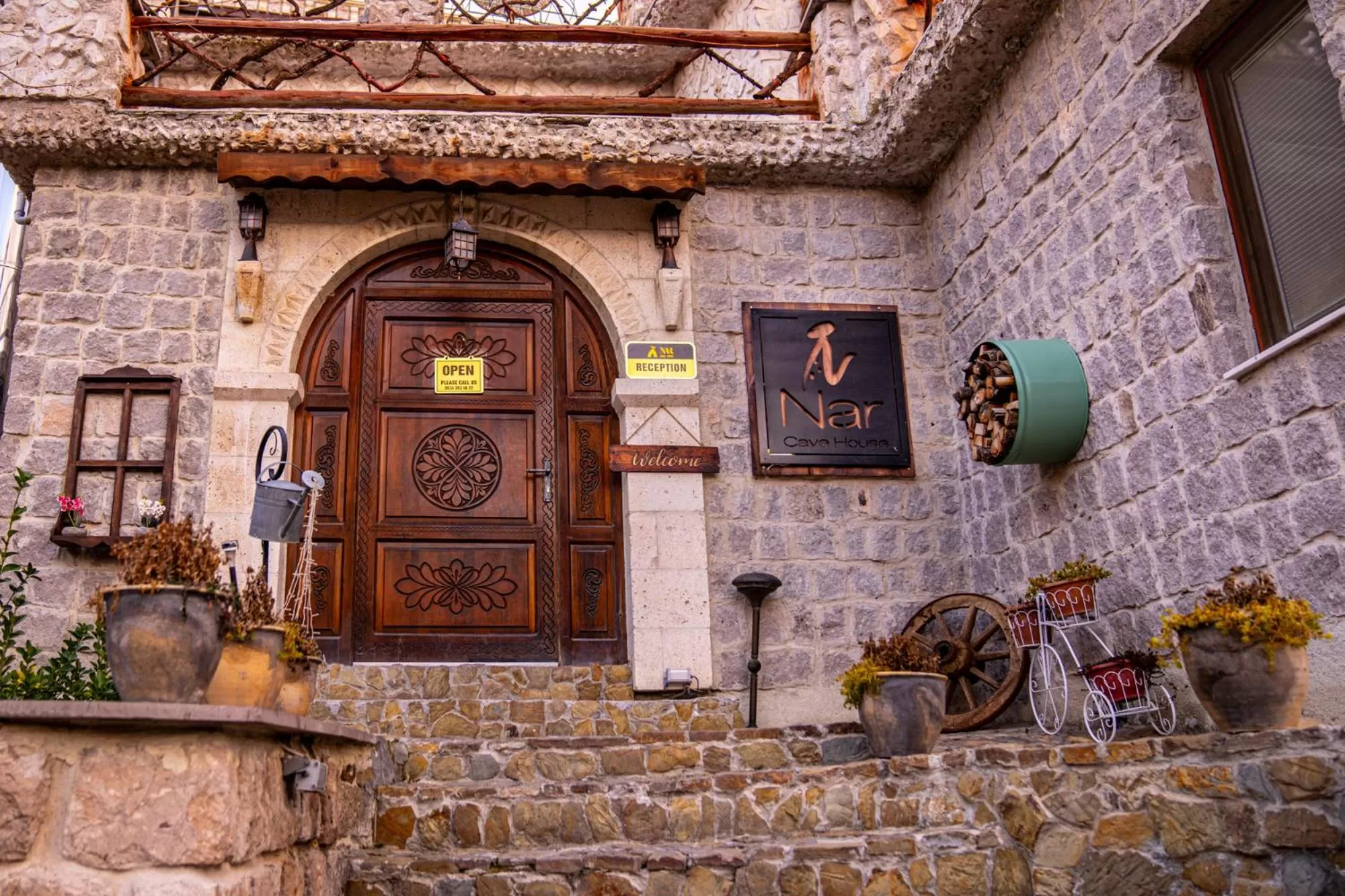 Facade/entrance in Cappadocia Nar Cave House & Swimming Pool