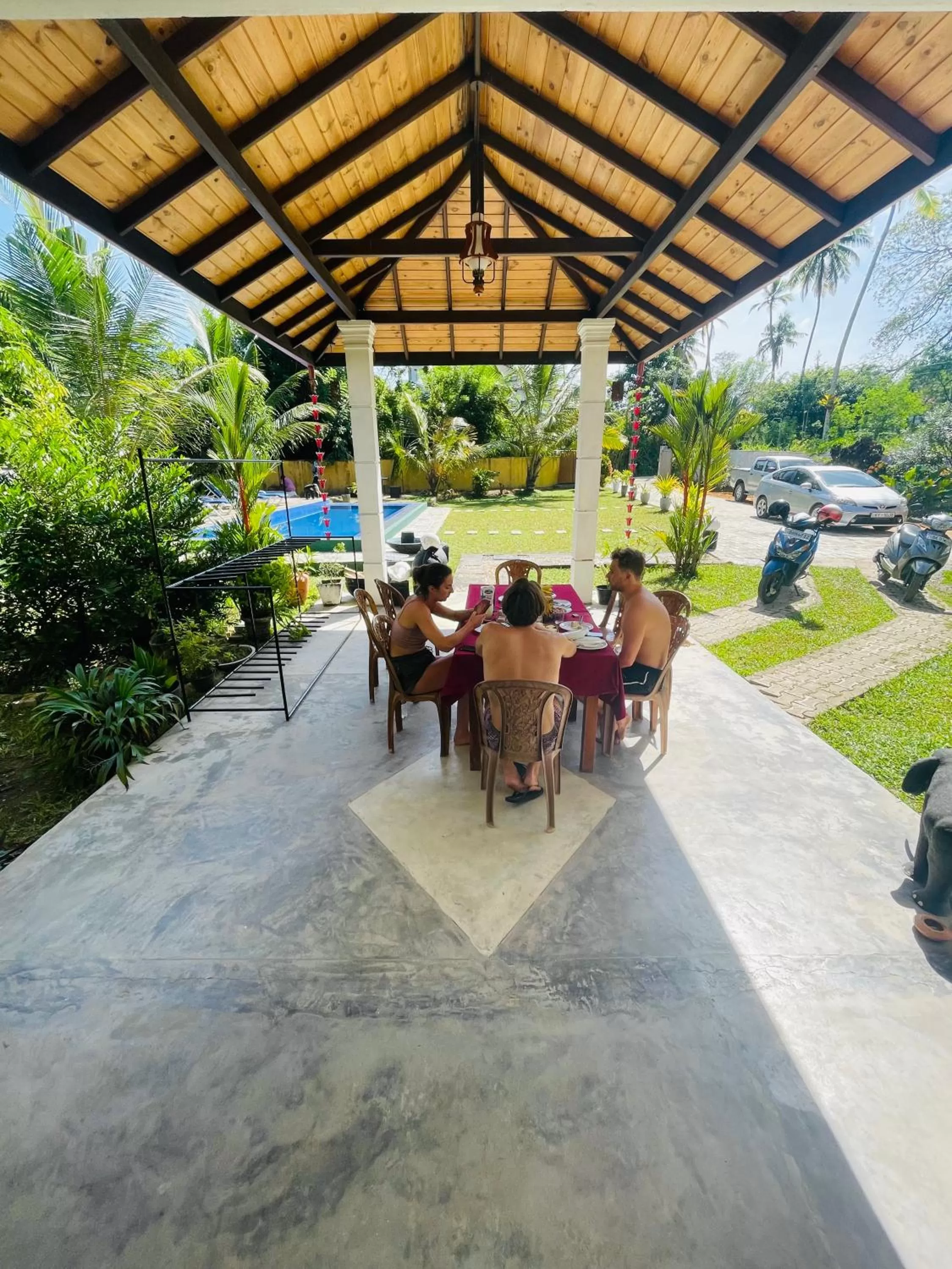 Patio in Shan Star Weligama