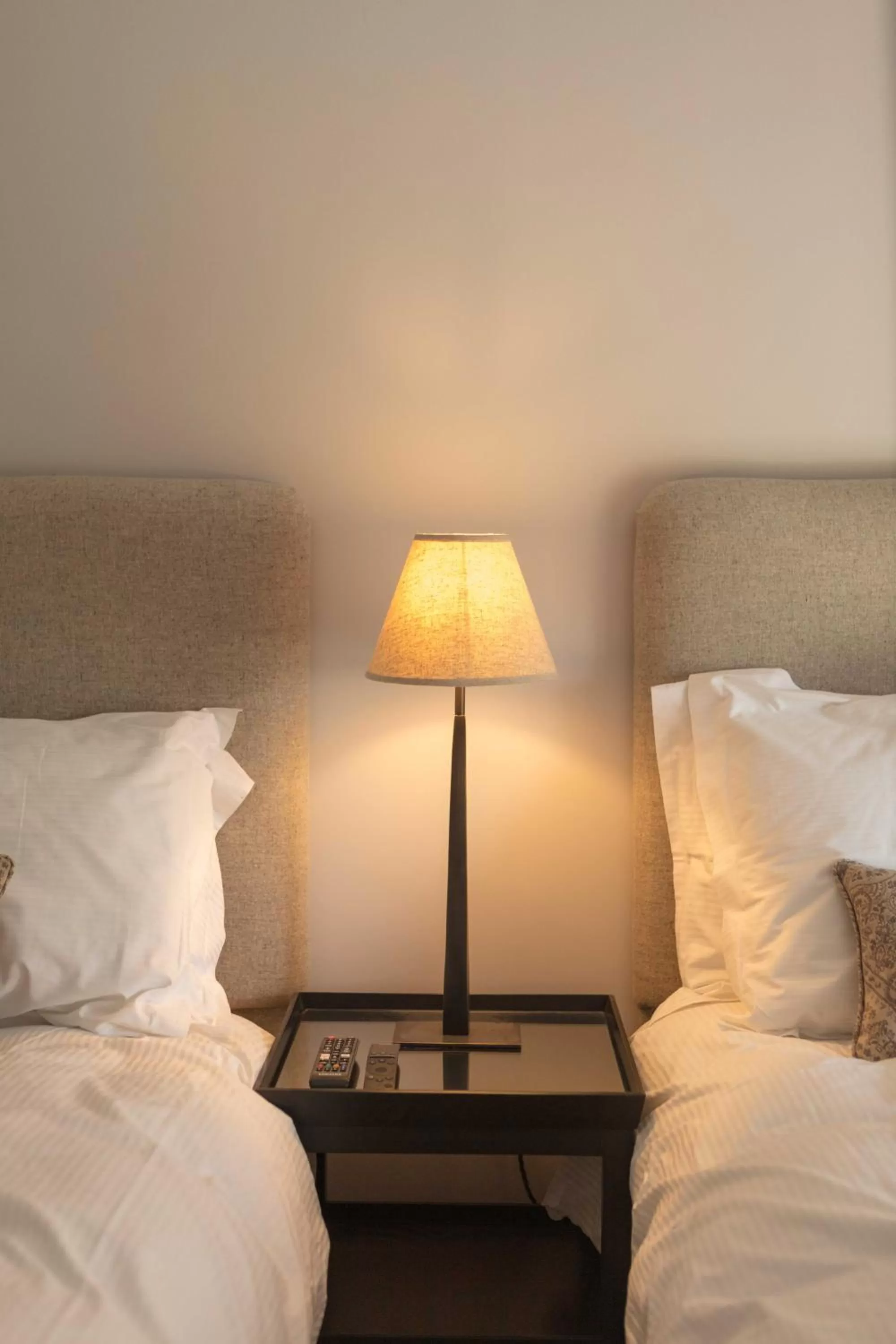 Bed in Farlam Hall Hotel & Restaurant