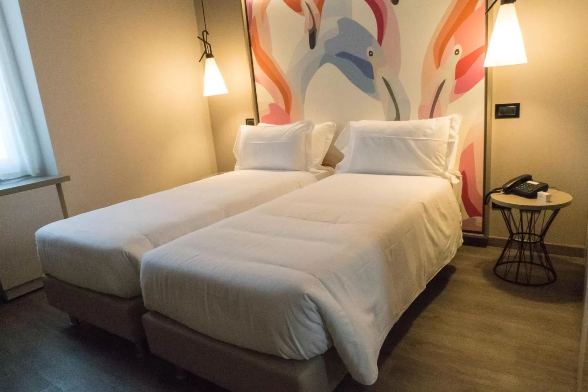 Bed in Hotel San Giovanni Roma