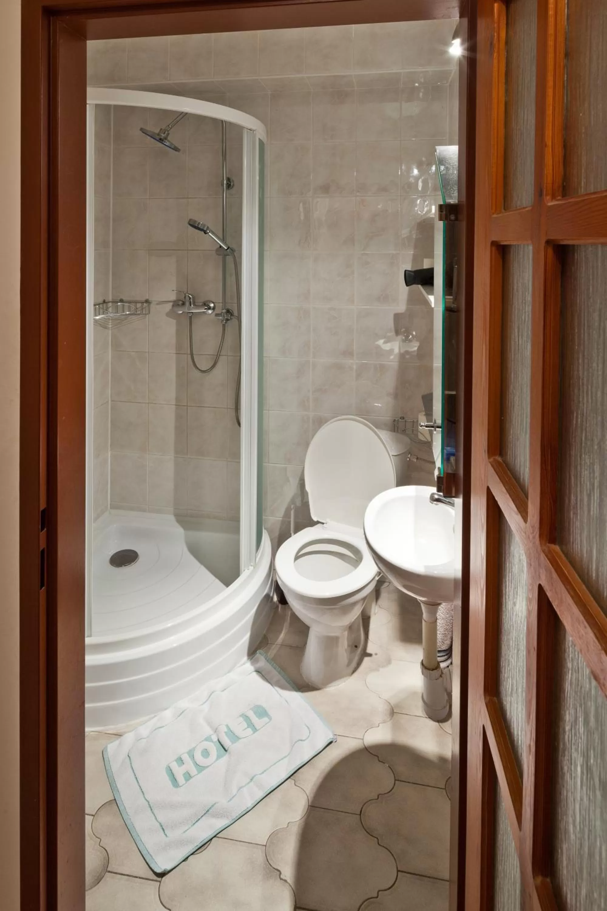 Toilet in Pension Fontána Svitavy