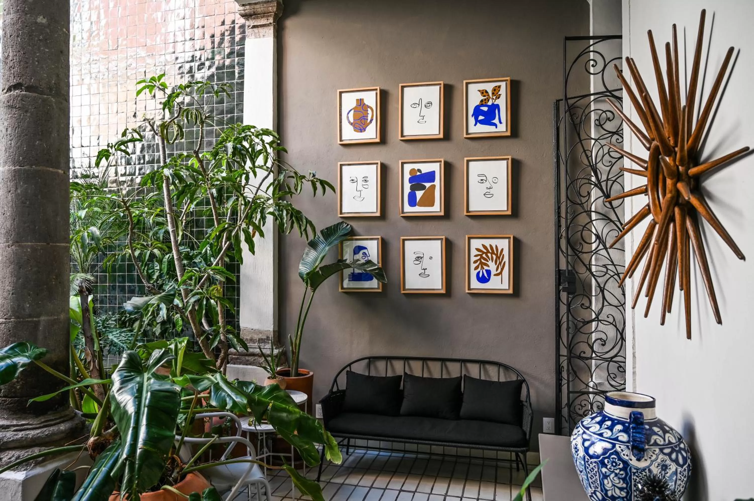 Lobby or reception in Casa Kali by Barrio México