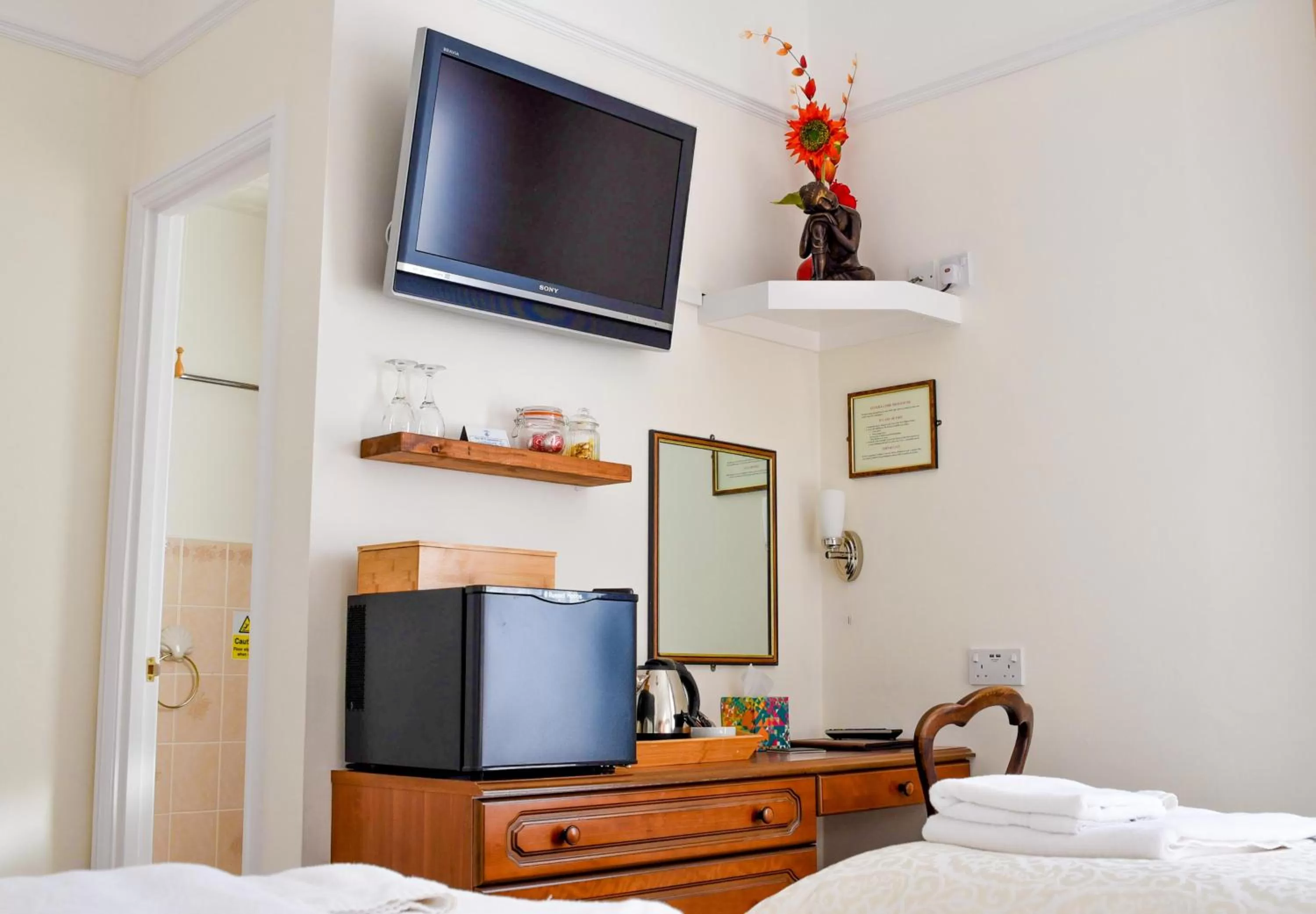 Bedroom, TV/Entertainment Center in Grange Bank House