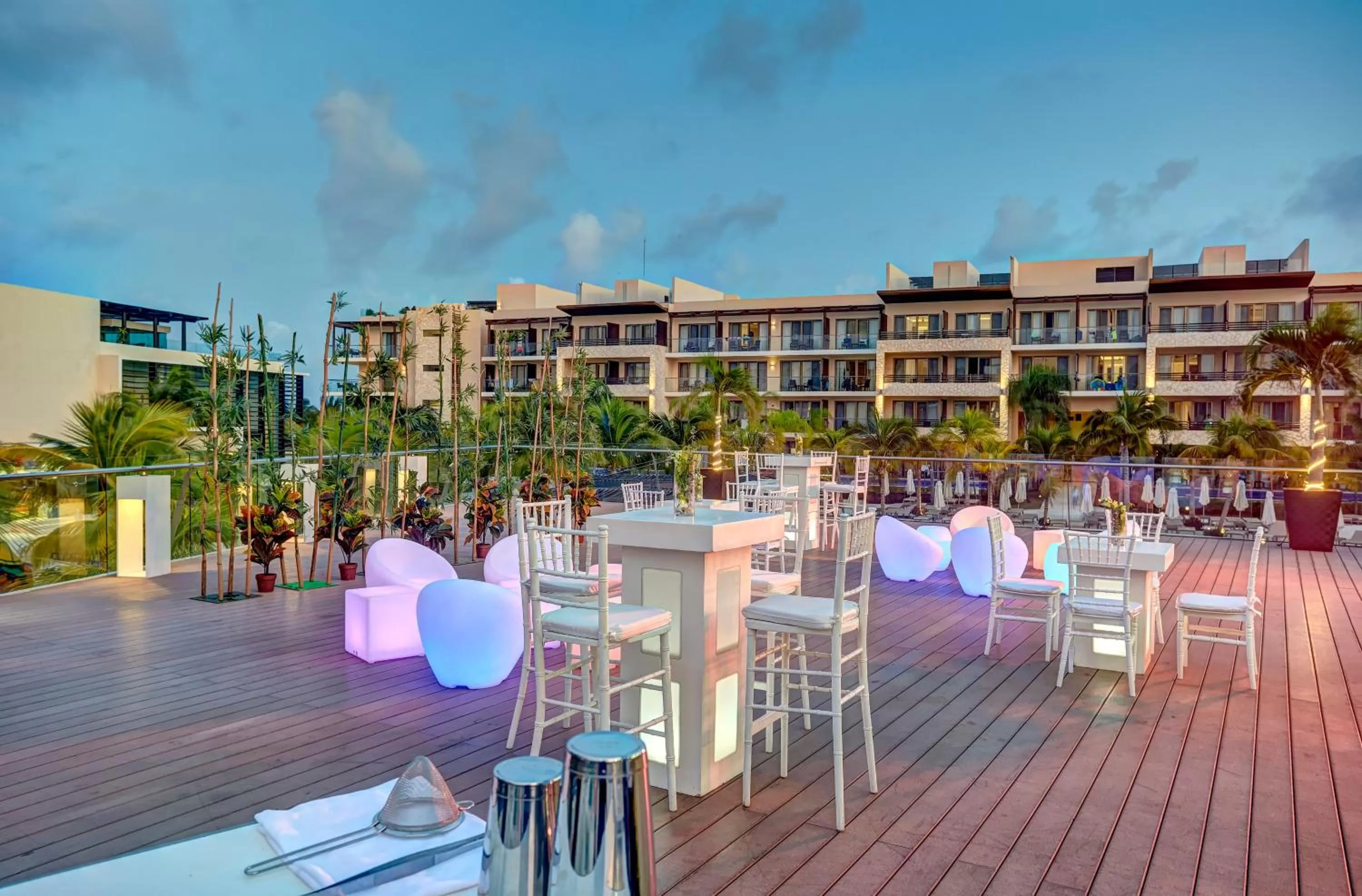 Patio in Royalton Riviera Cancun, An Autograph Collection All-Inclusive Resort & Casino