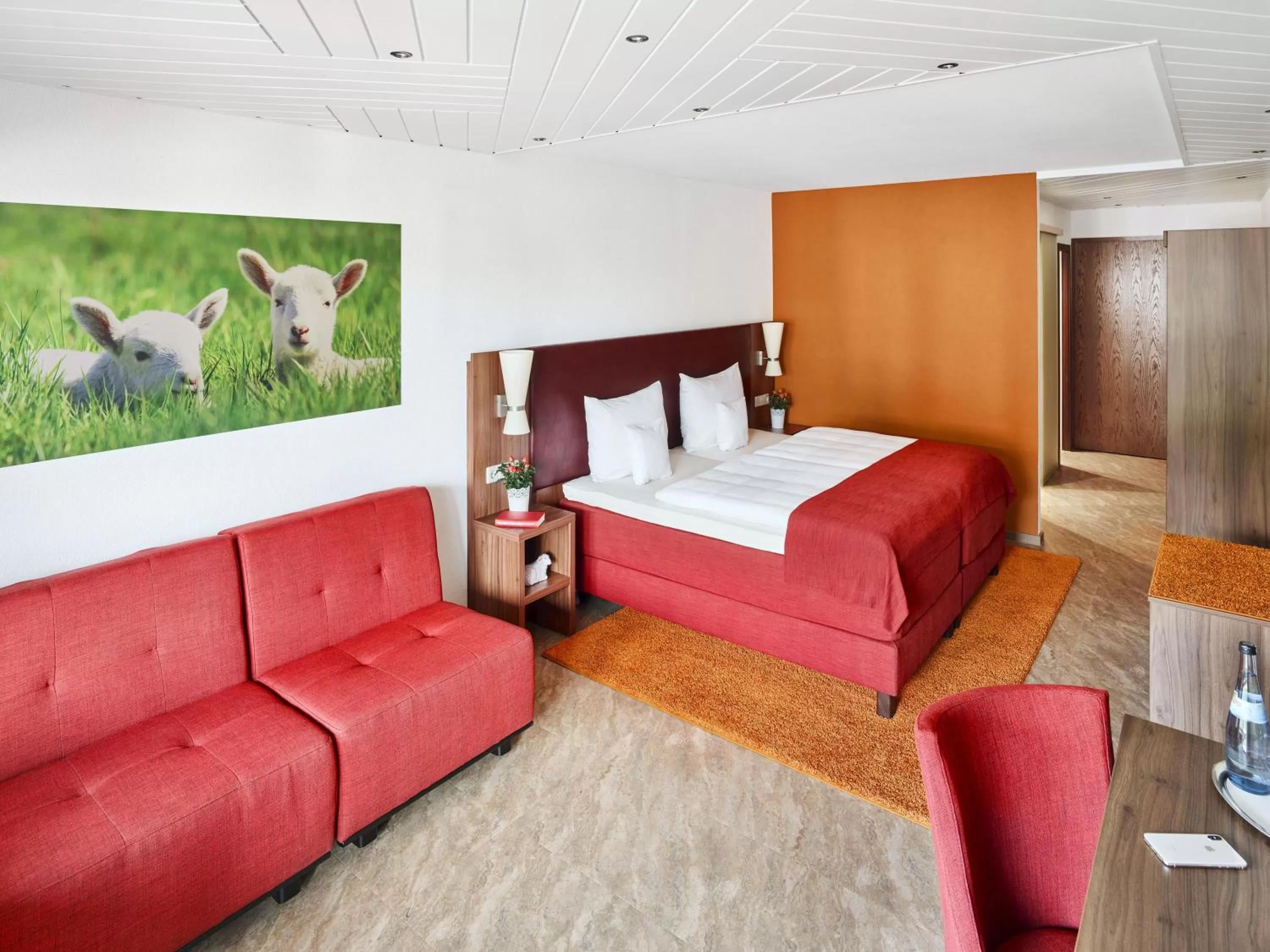 Photo of the whole room, Bed in Hotel Lamm