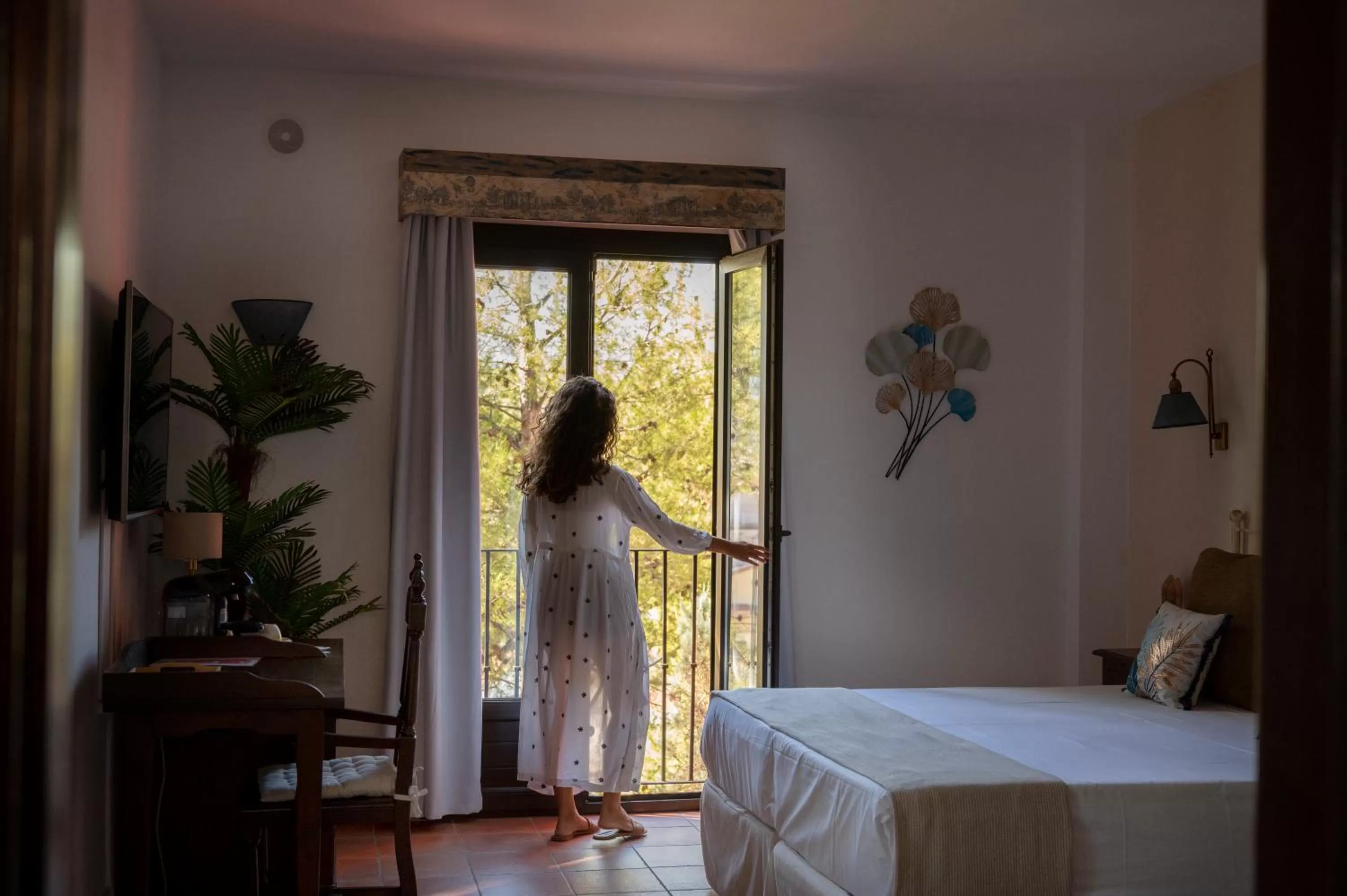 People, Bed in Hotel Boutique Cerro del Sol Adults only recommended