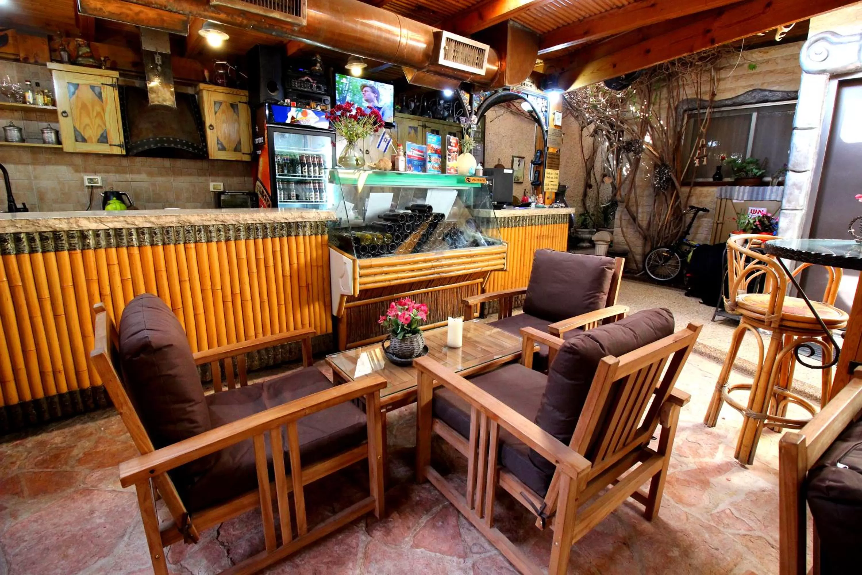 Lounge or bar in Sunset Inn