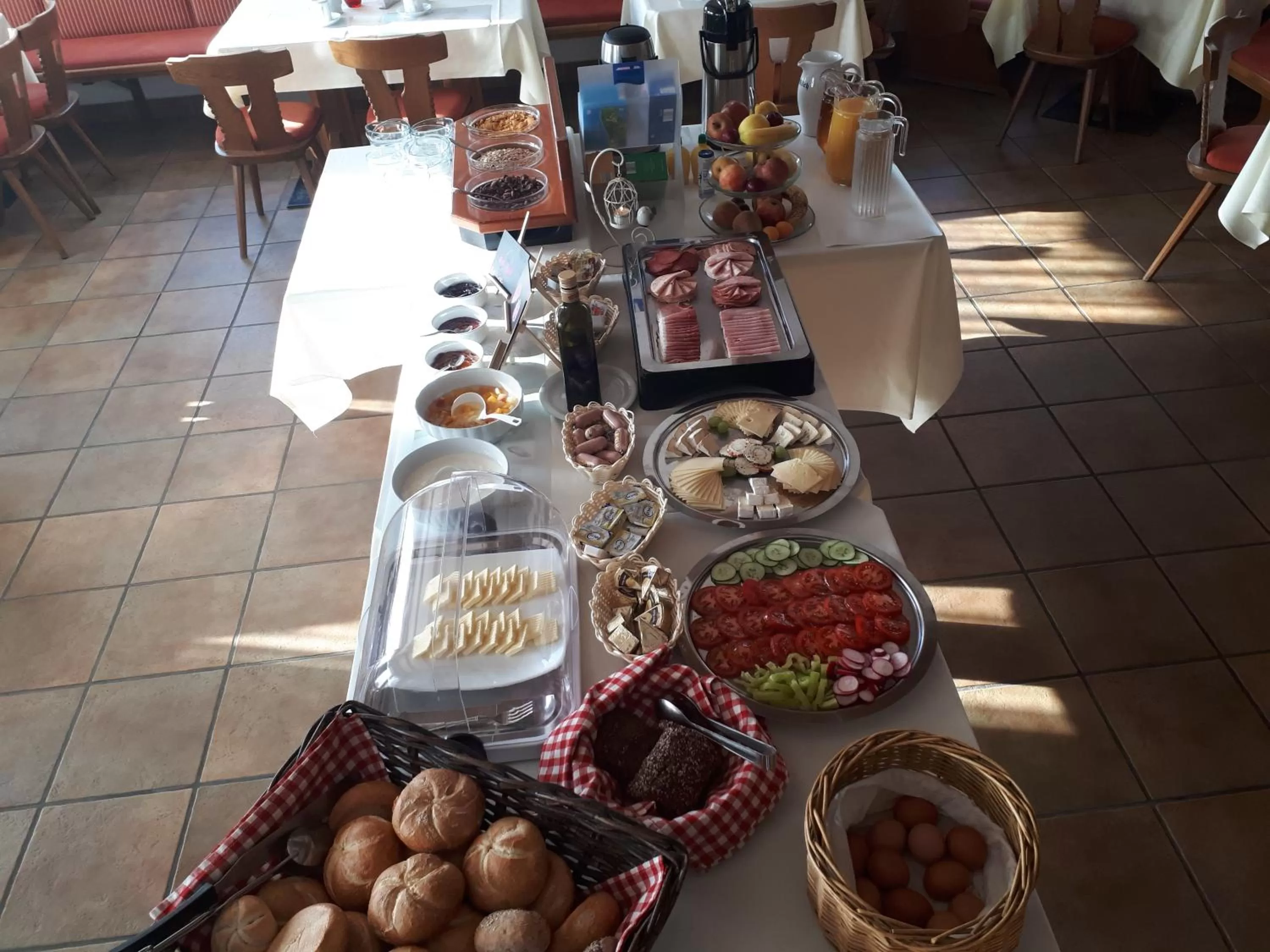 Breakfast in Pension Marienhof