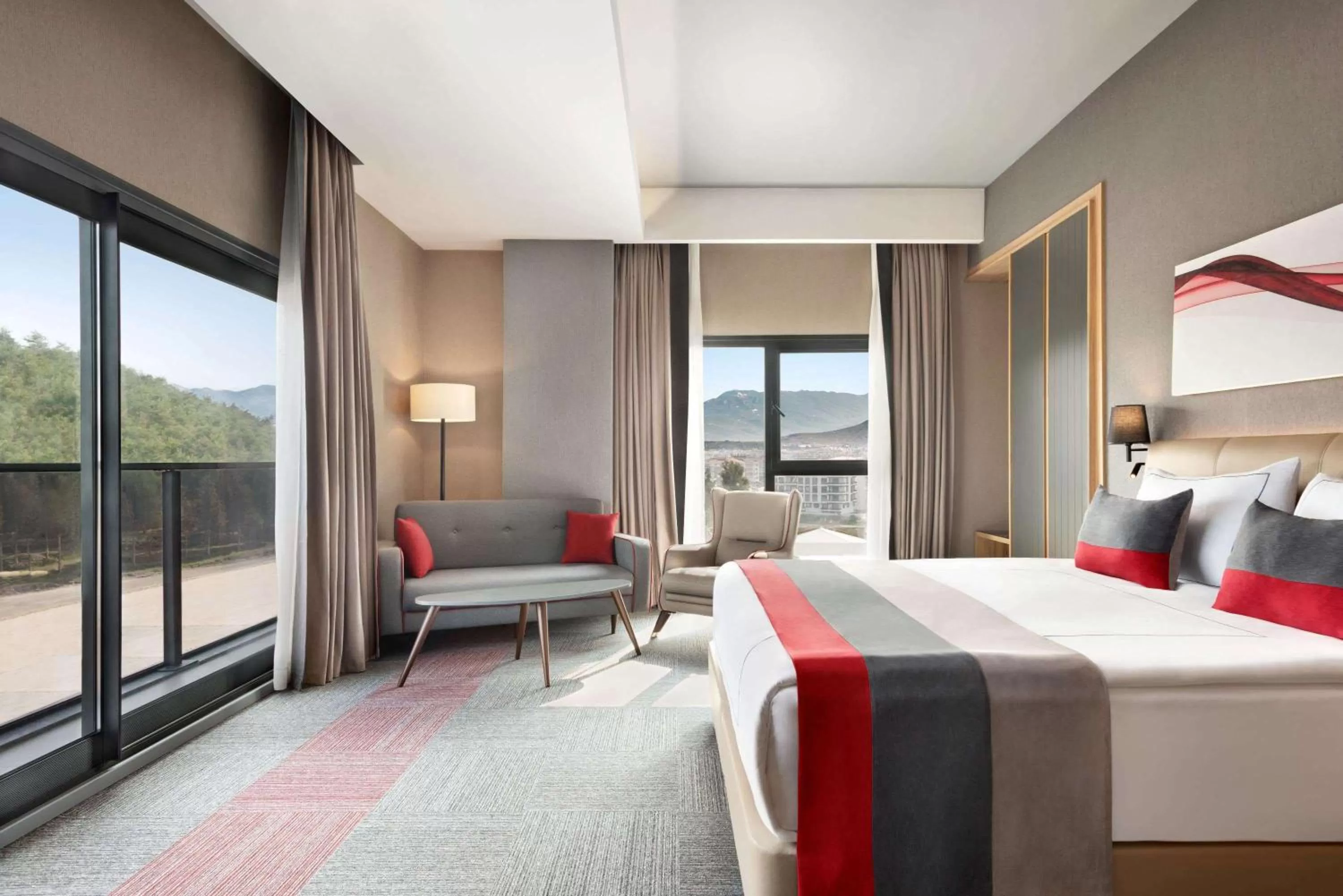 Photo of the whole room, Bed in Ramada By Wyndham Tire