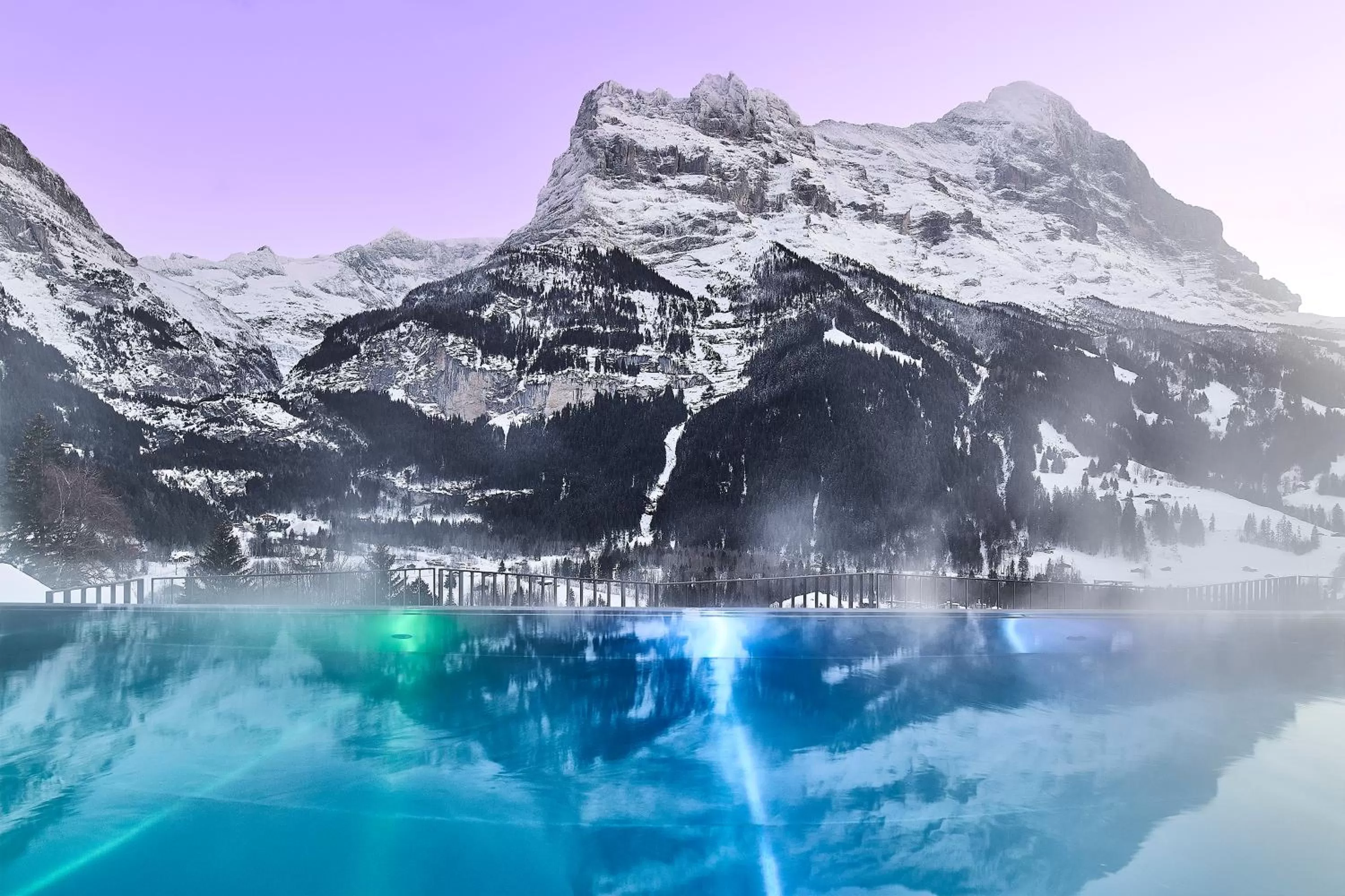 Mountain view in Hotel Spinne Grindelwald