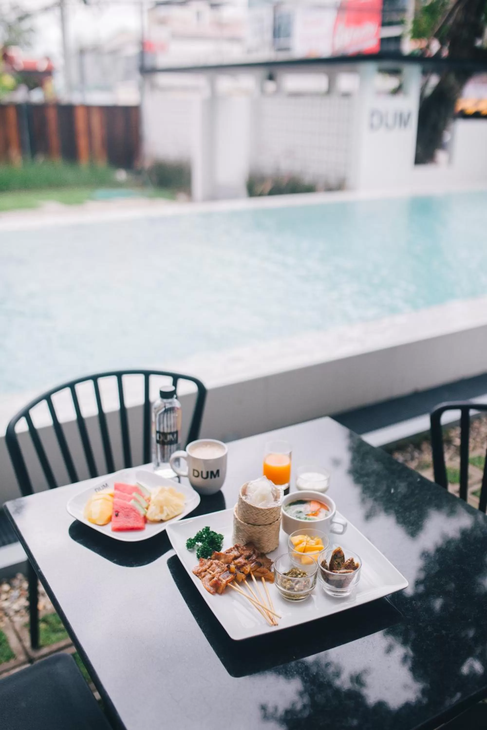 Breakfast in DUM Hotel - Si Phum