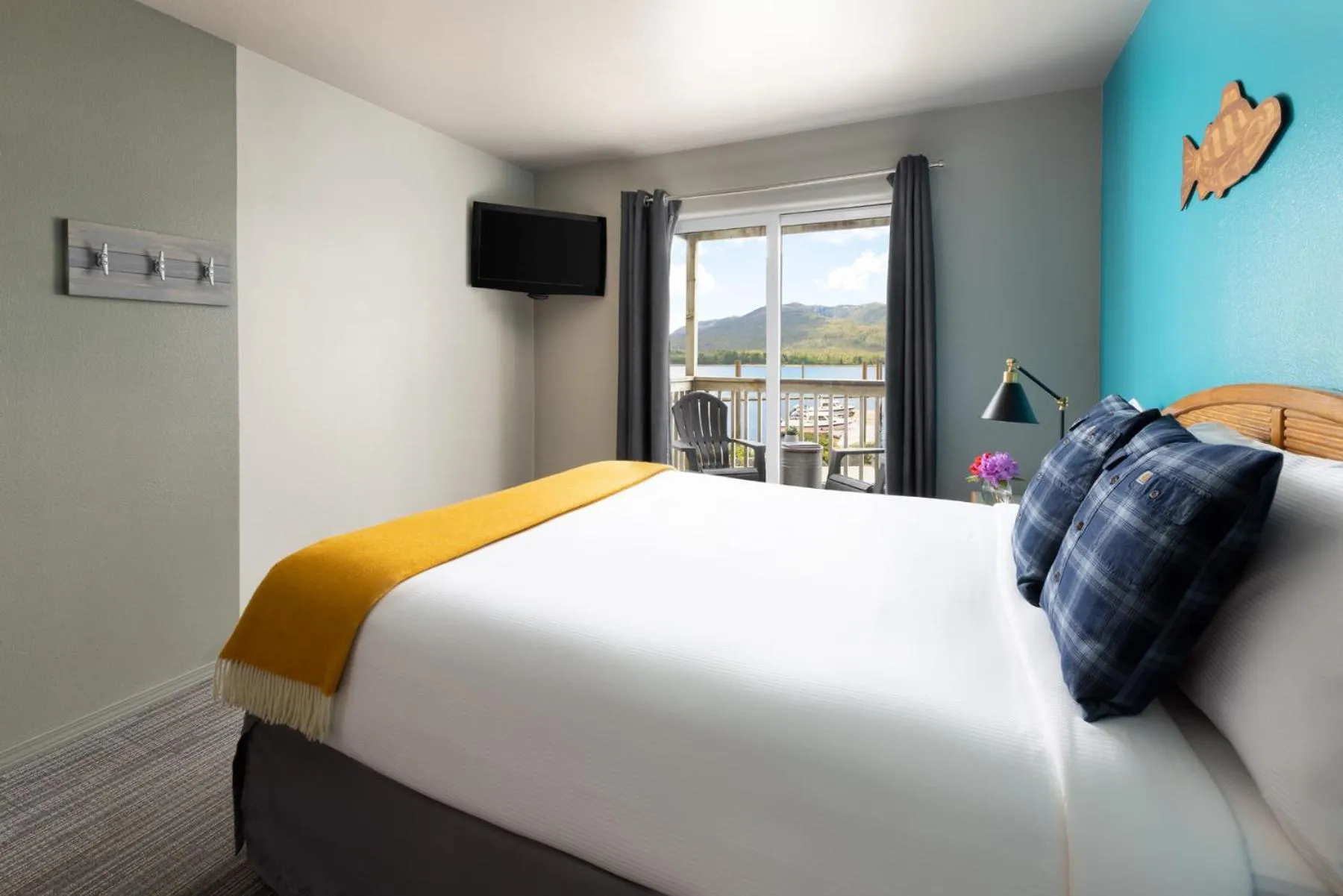 Balcony/Terrace in The Ketch Inn