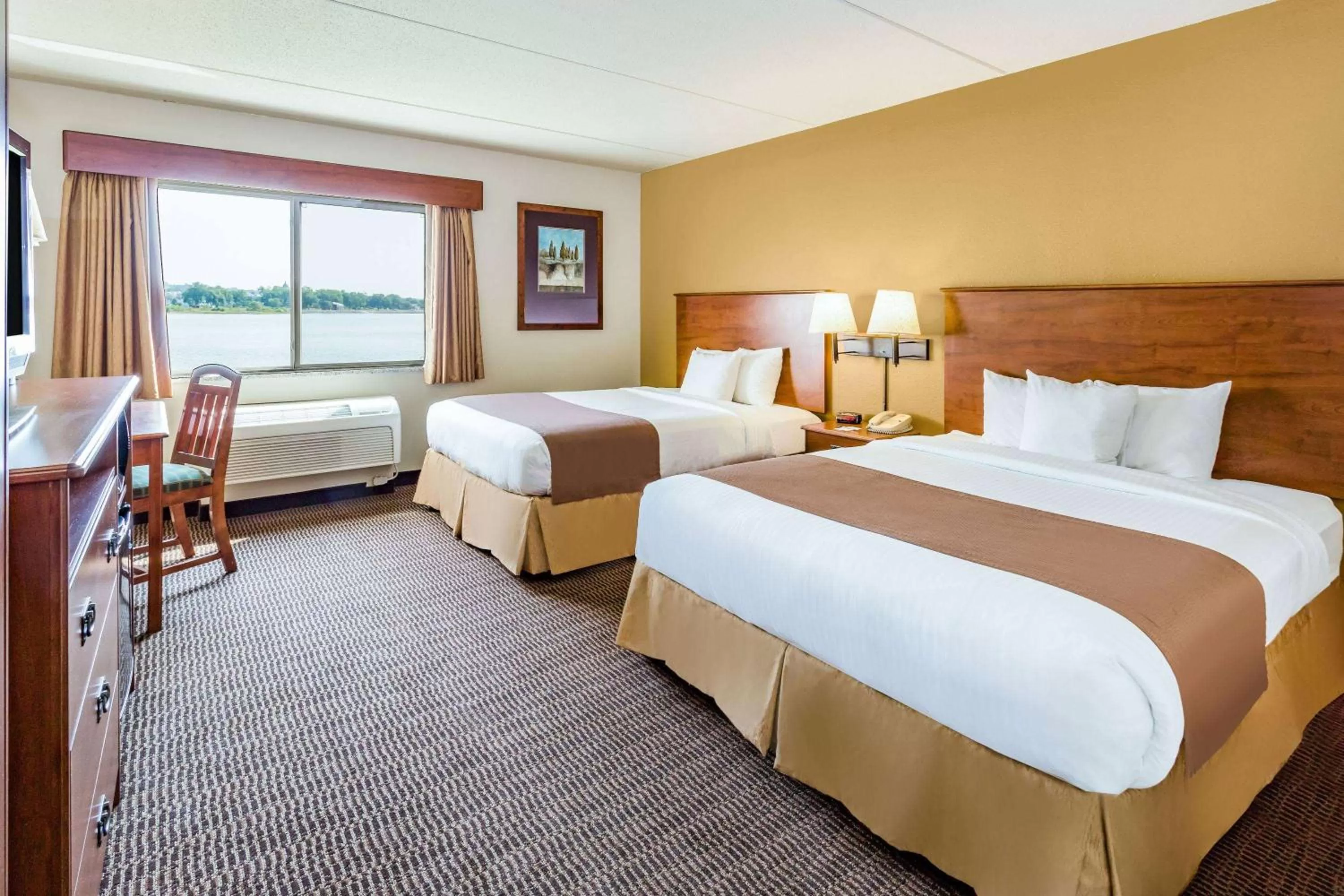 Photo of the whole room, Bed in AmericInn by Wyndham Fort Pierre Conference Center