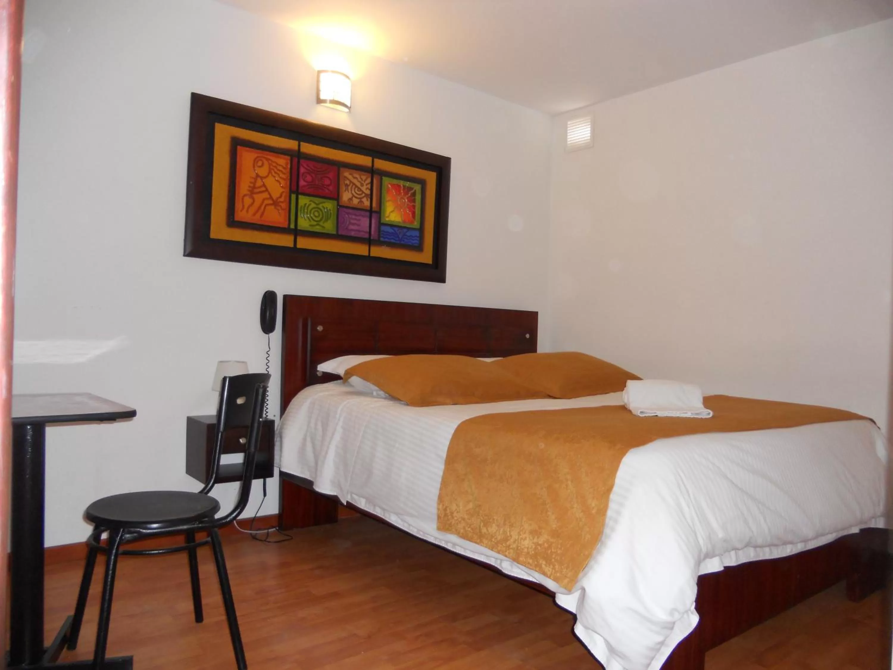 Bed in Hotel Expo Inn Embajada