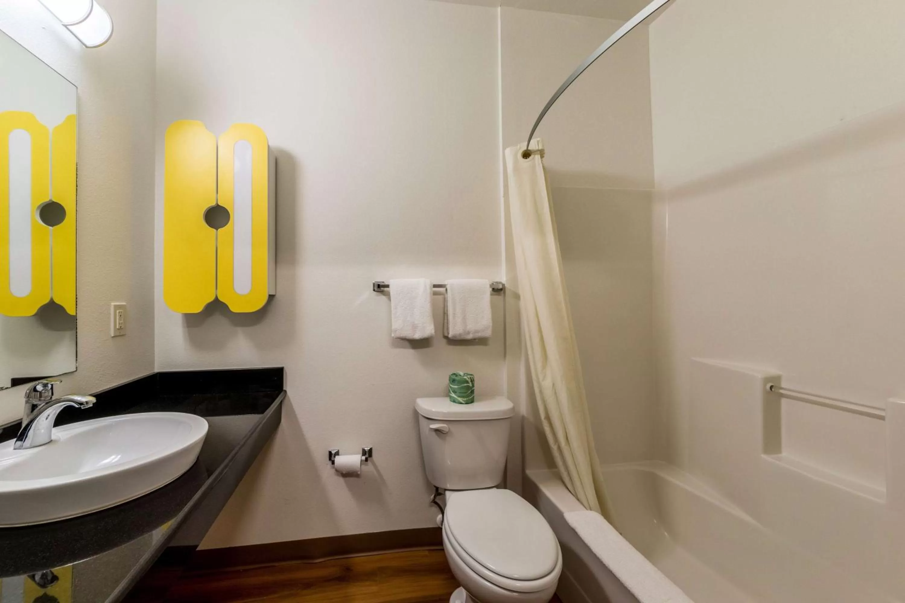 Bathroom in Super 8 by Wyndham Kenedy