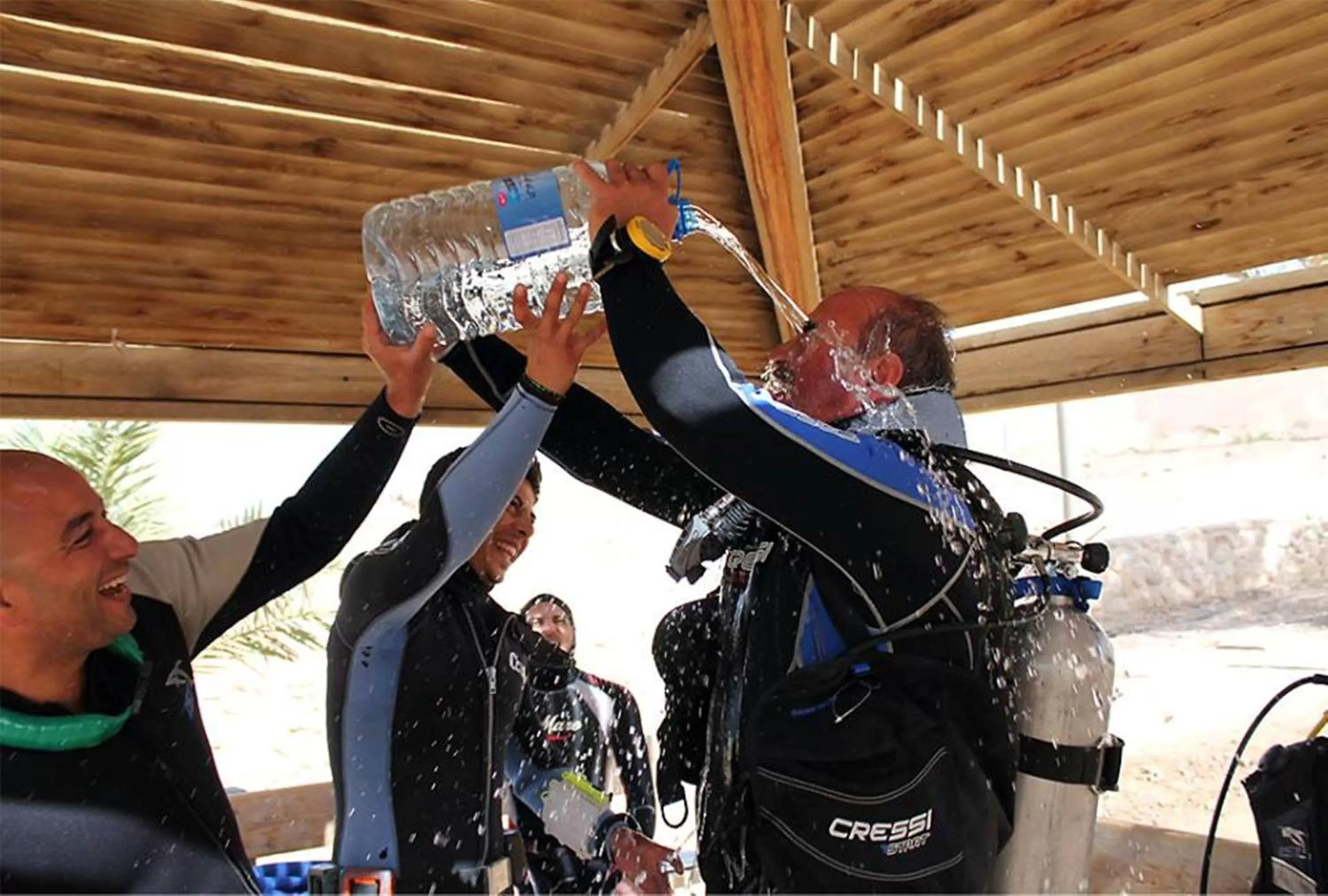 Diving in Arab Divers Dive Center and Bed & Breakfast