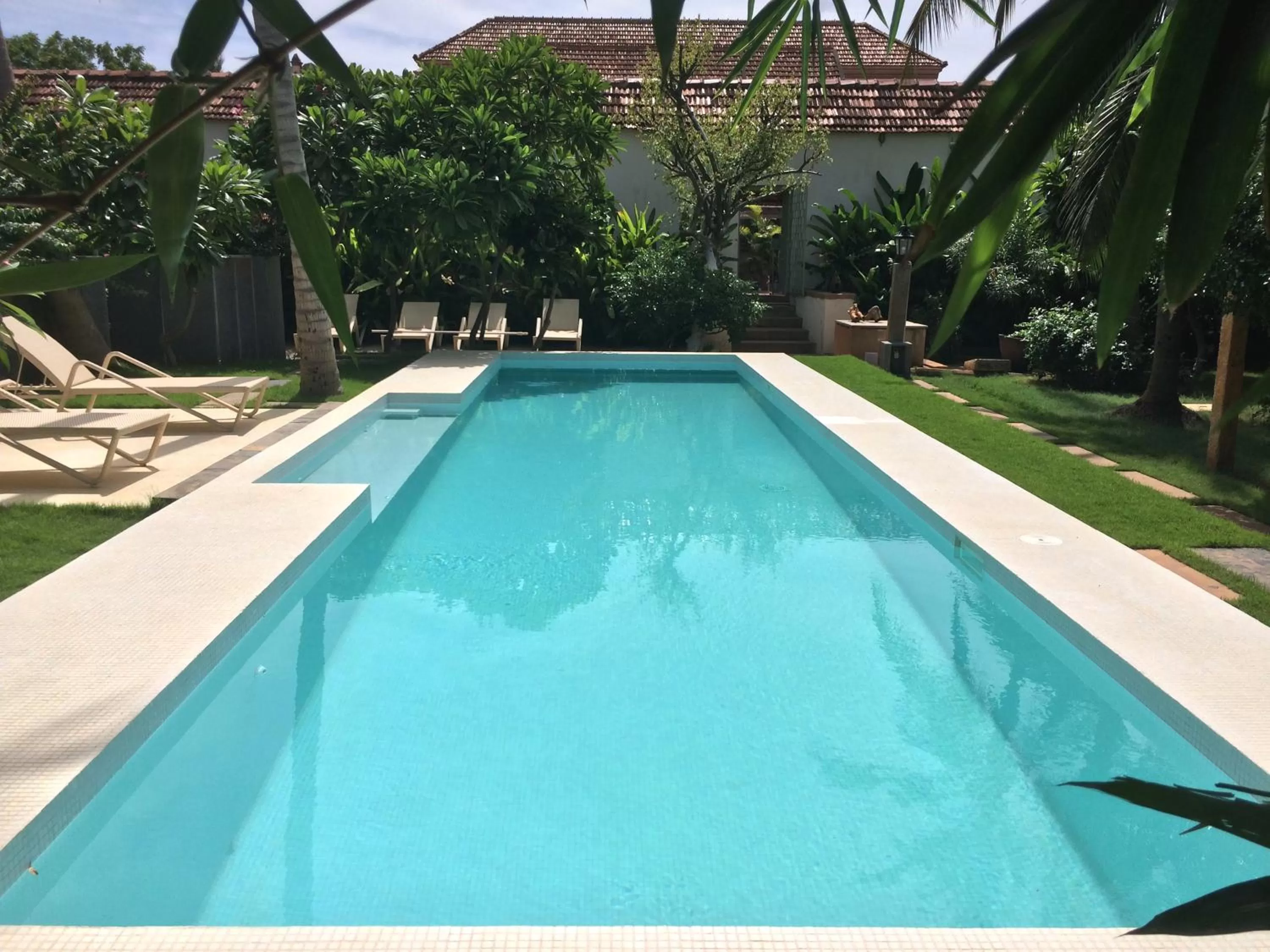 Garden in Saratha Vilas Chettinad