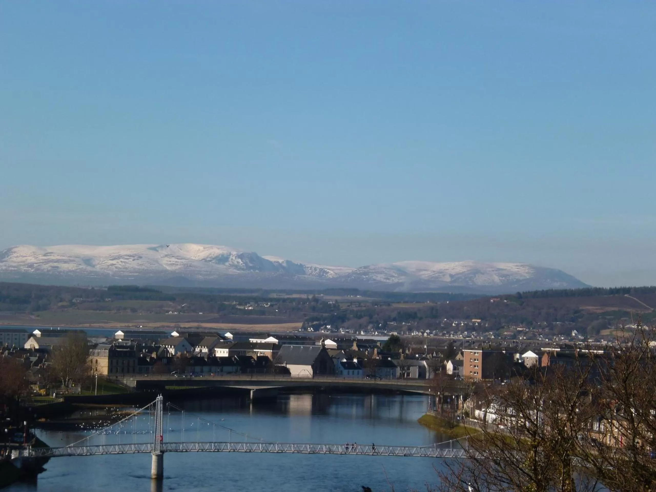 Bird's eye view in The Quaich B&B