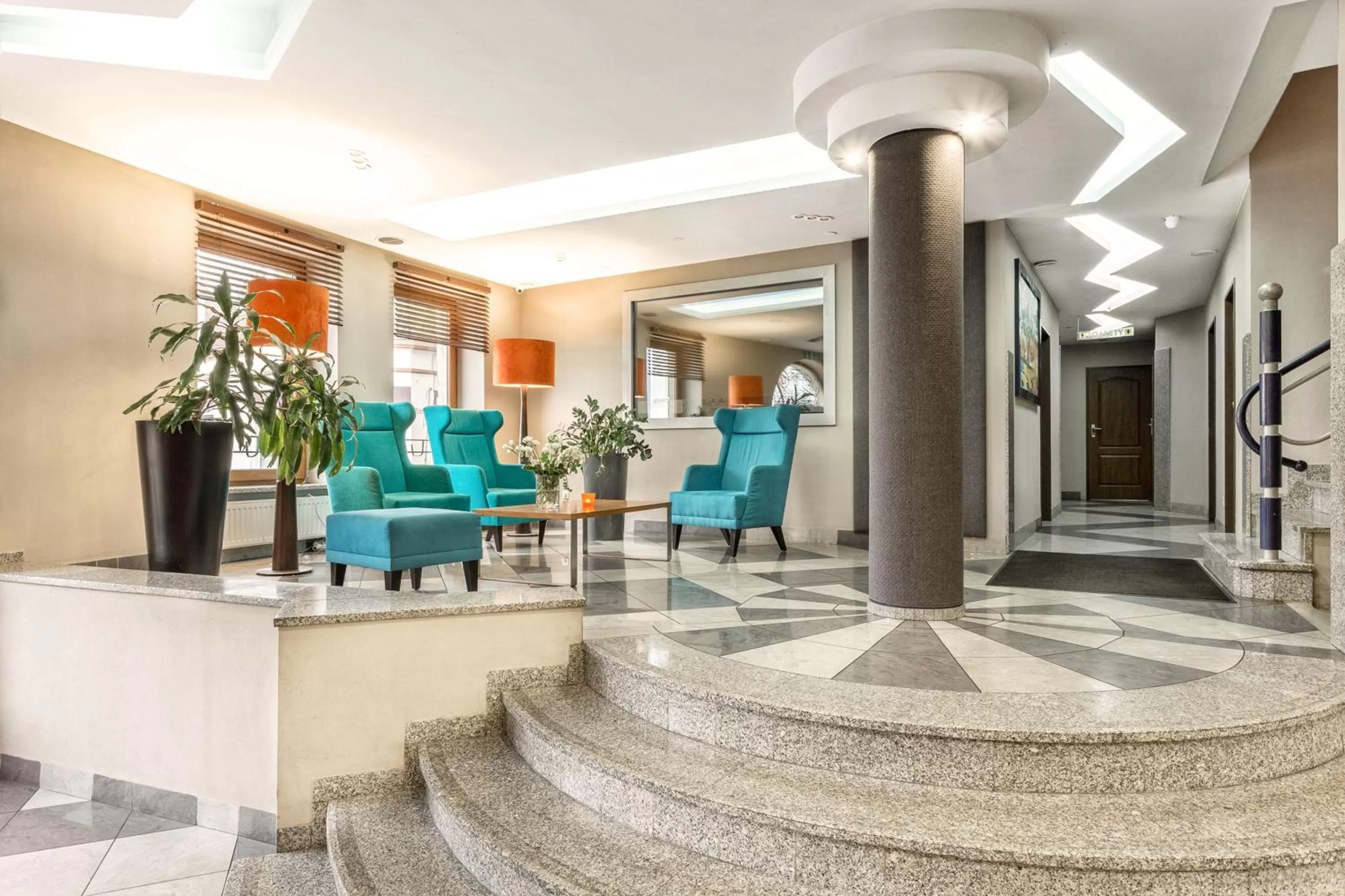 Lobby or reception in Hotel Kaliski