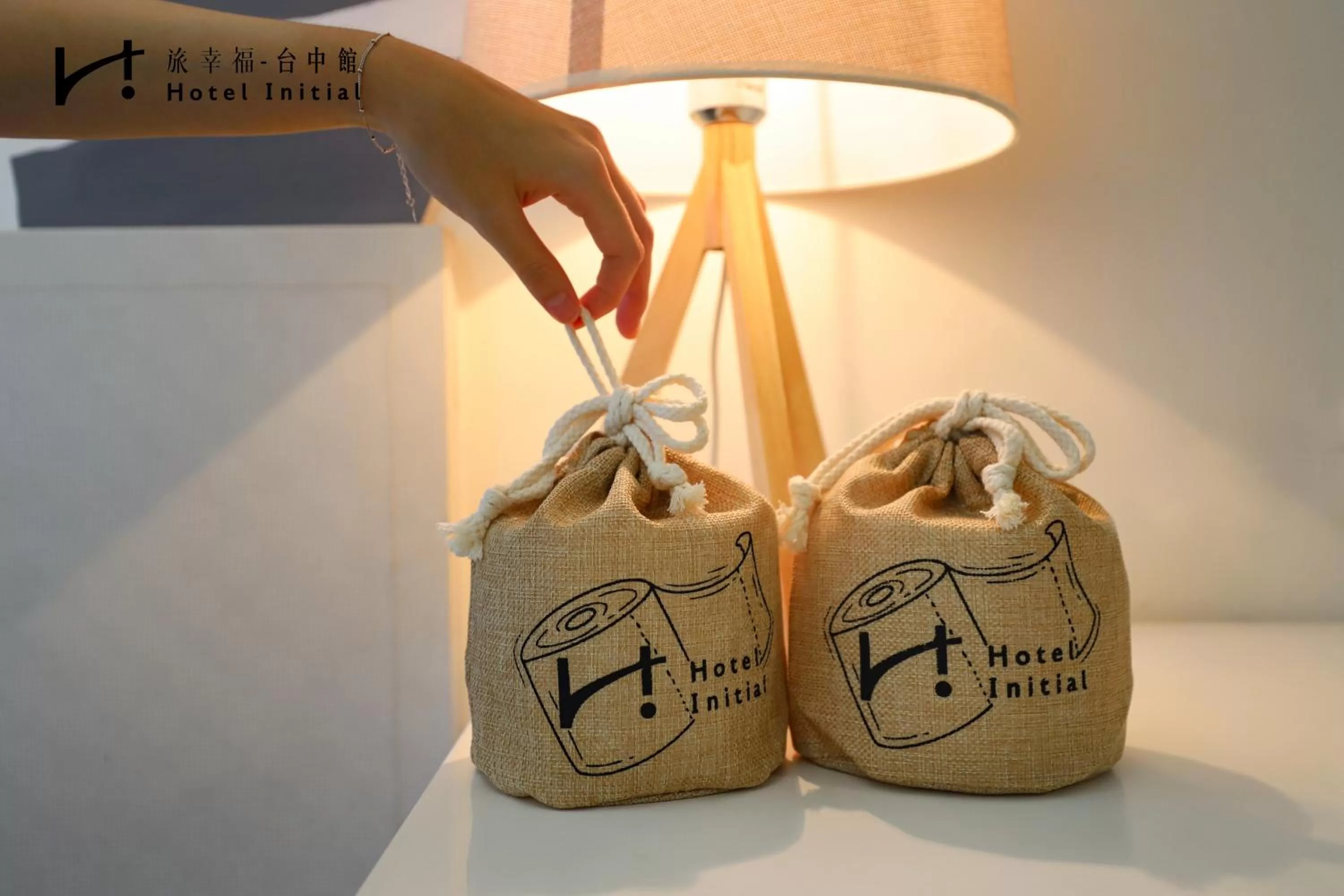 Property logo or sign in Hotel Initial-Taichung