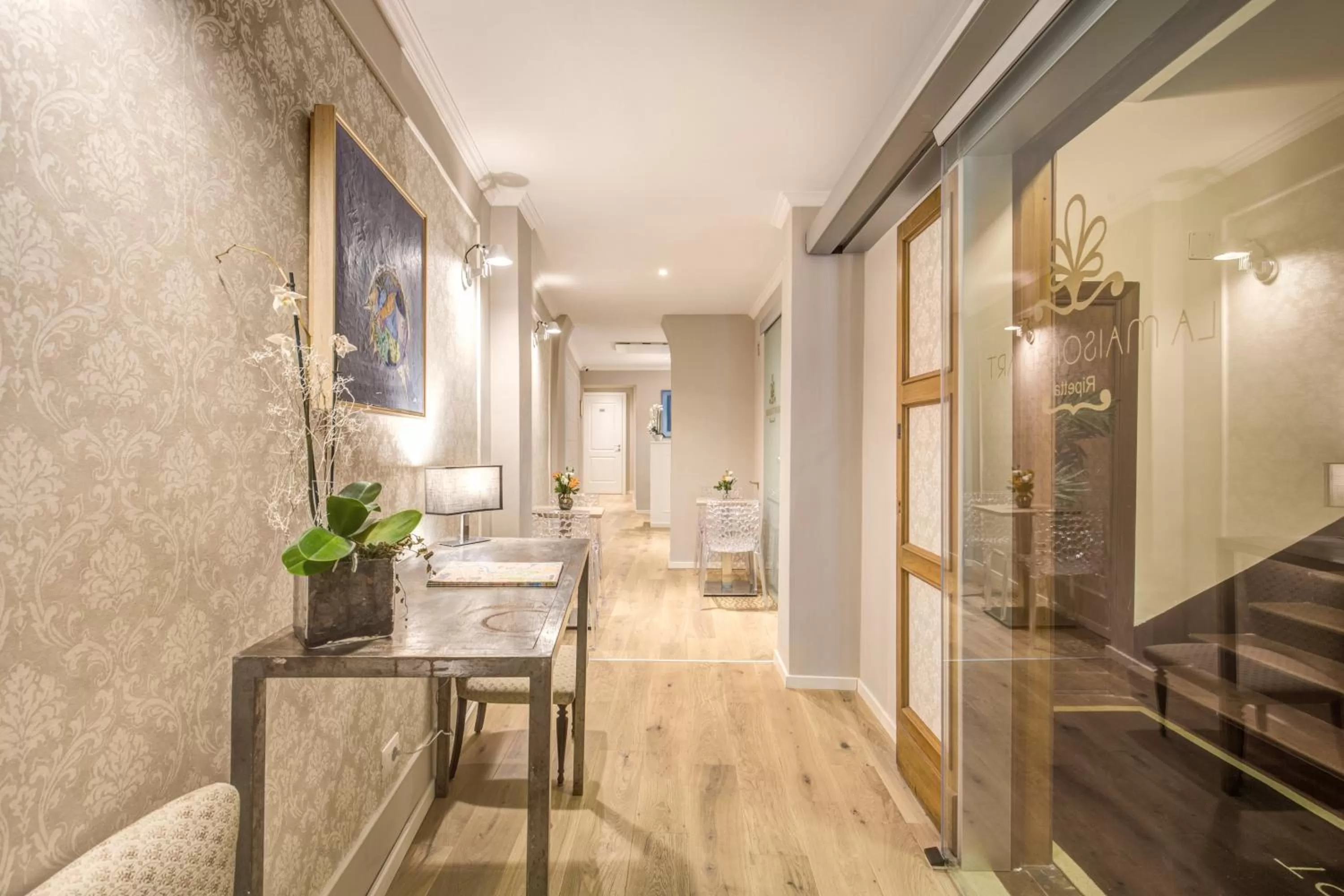Lobby or reception in The Spanish Suite Via di Ripetta