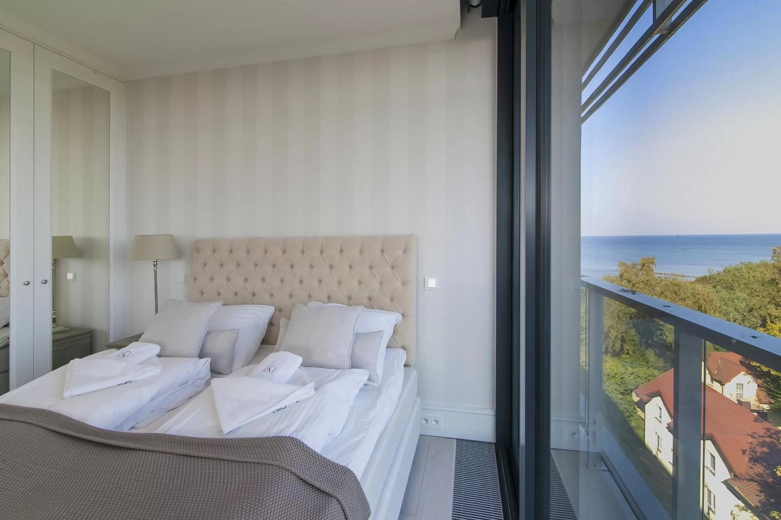 Bed in Dune Resort Mielno - A