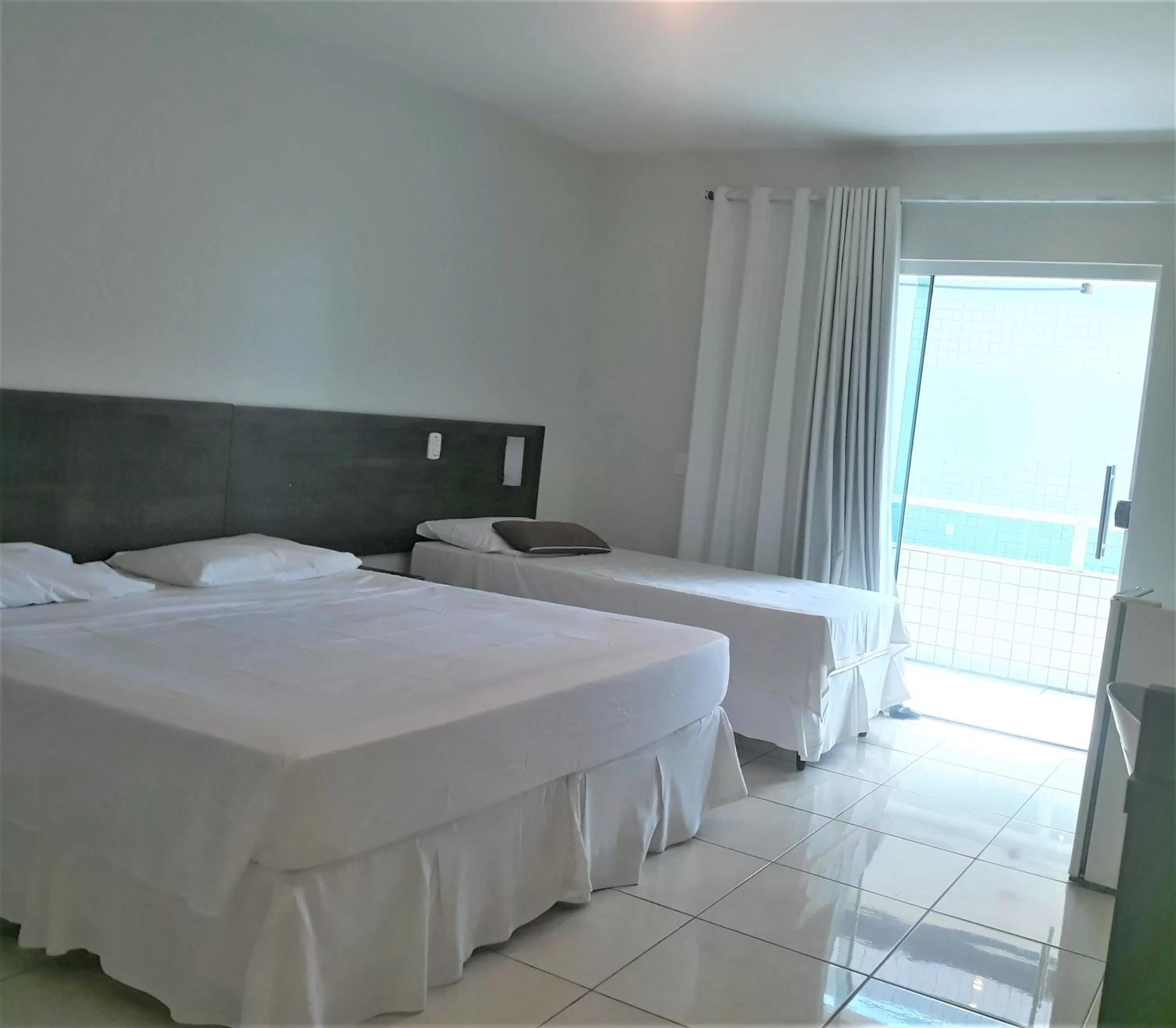 Bed in Hotel Adventure São Luís