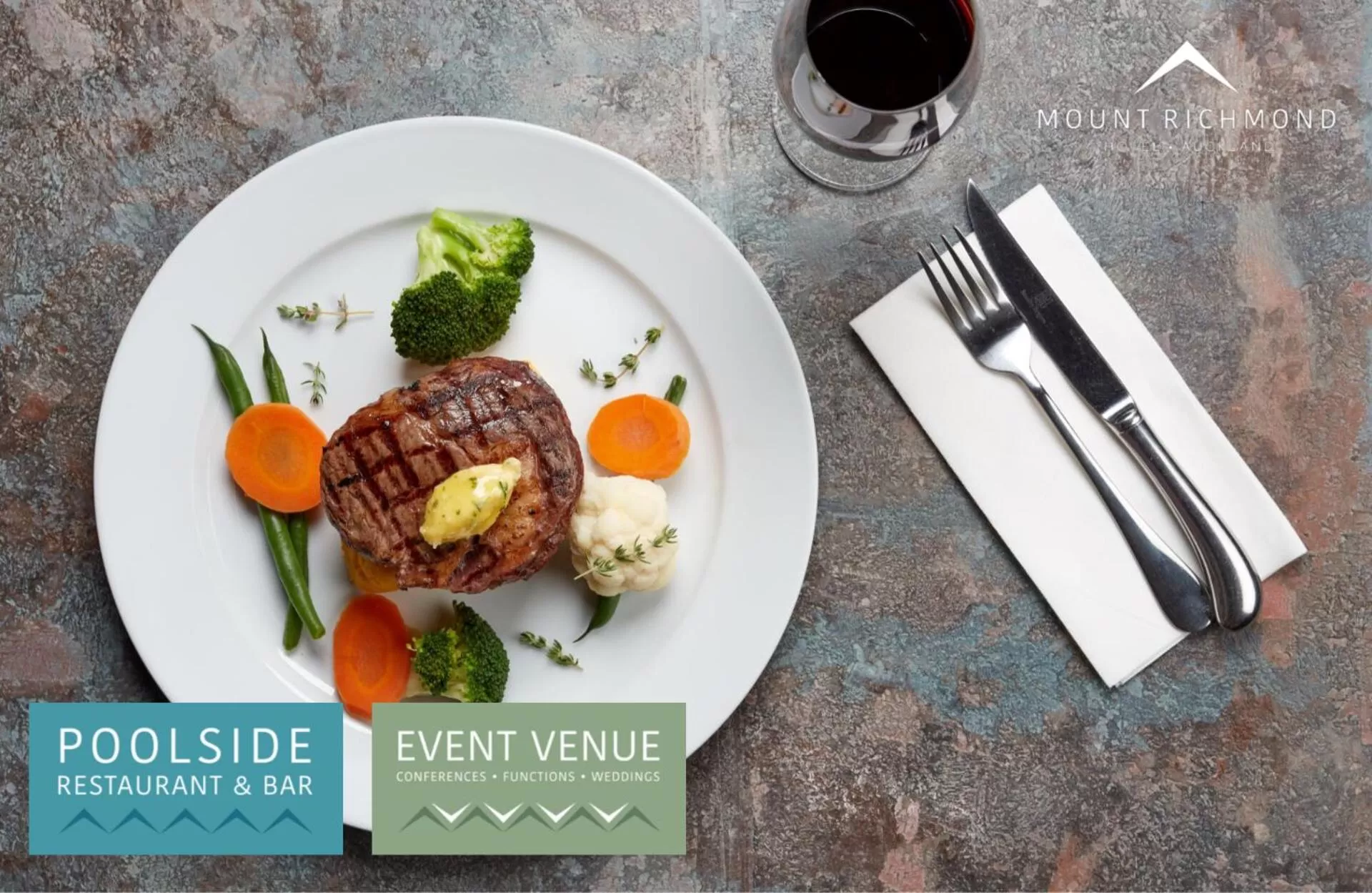 Food and drinks in Mount Richmond Hotel