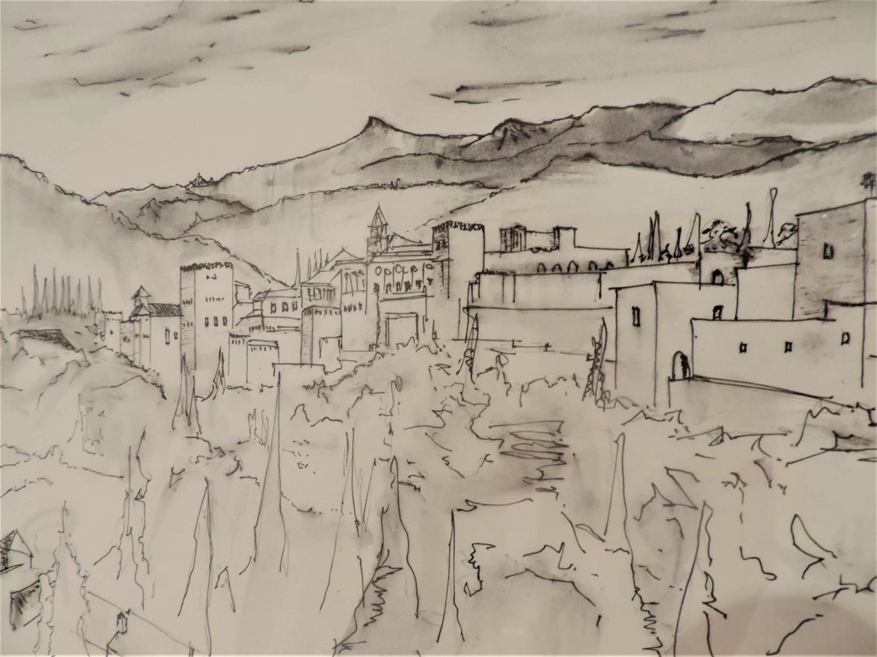 Living room in APARTAMENTOS CASERIA DE COMARES