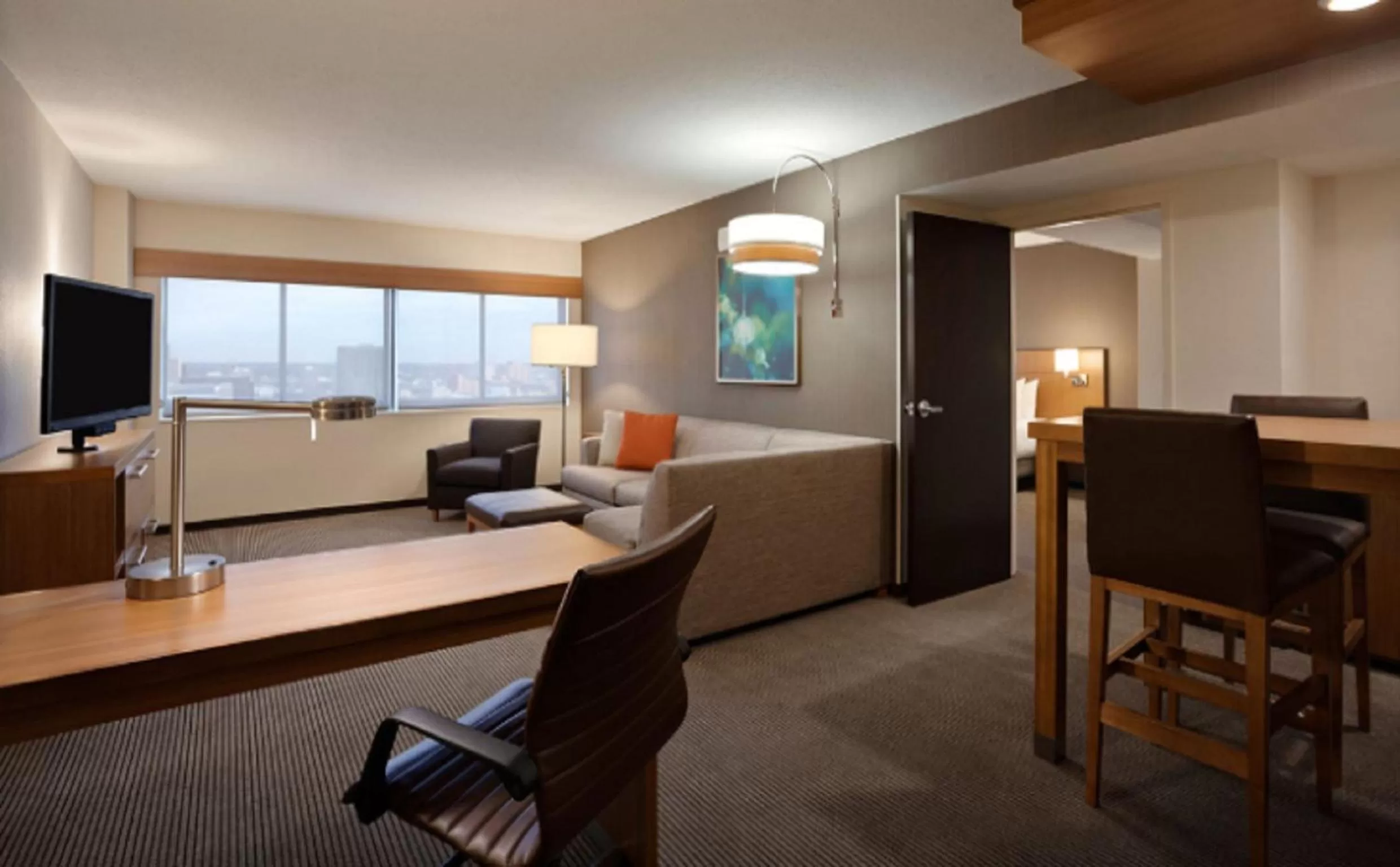 Living room in Hyatt Place Minneapolis/Downtown